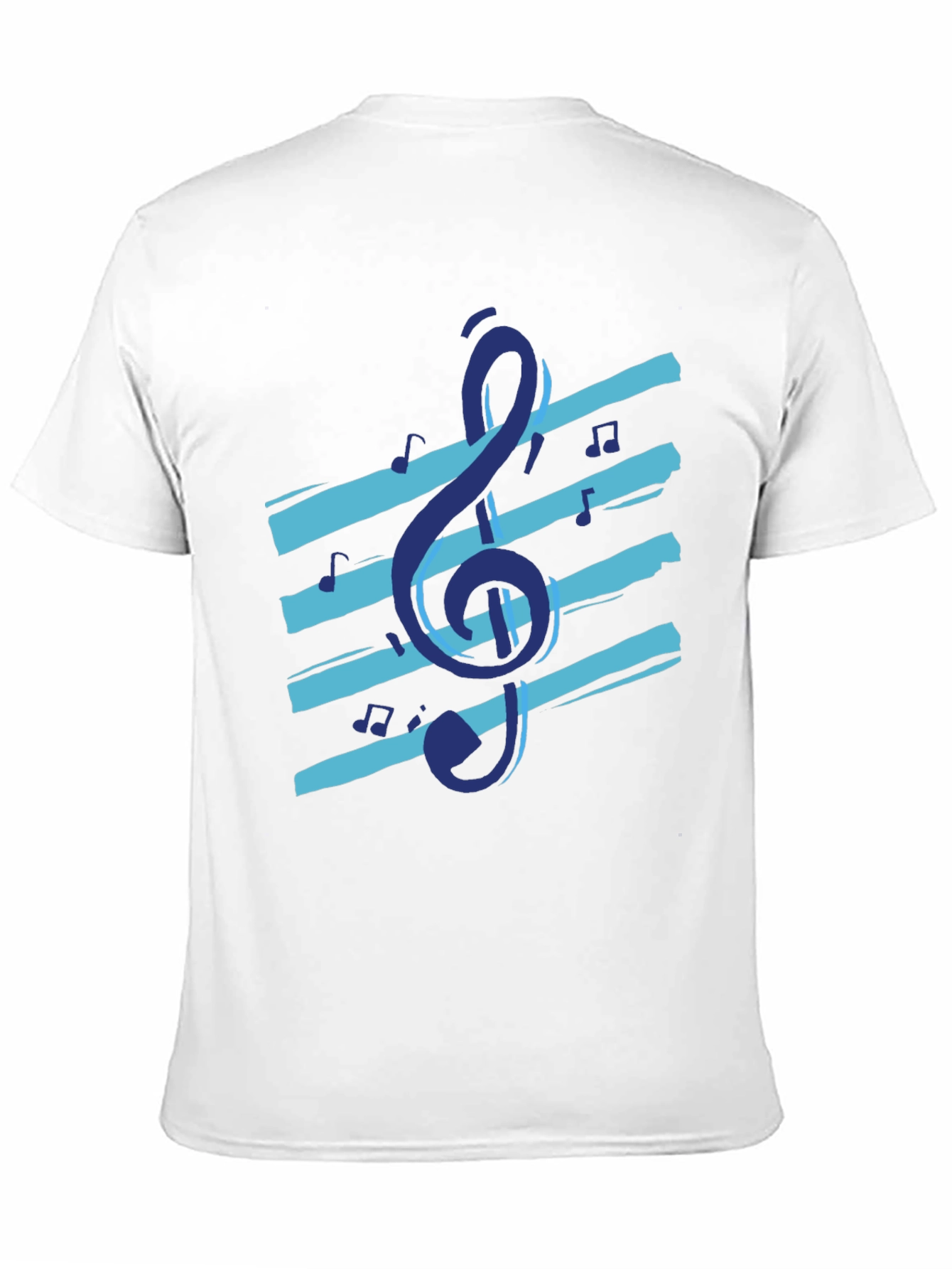 Music Note Graphic Tee - Cool Casual Design