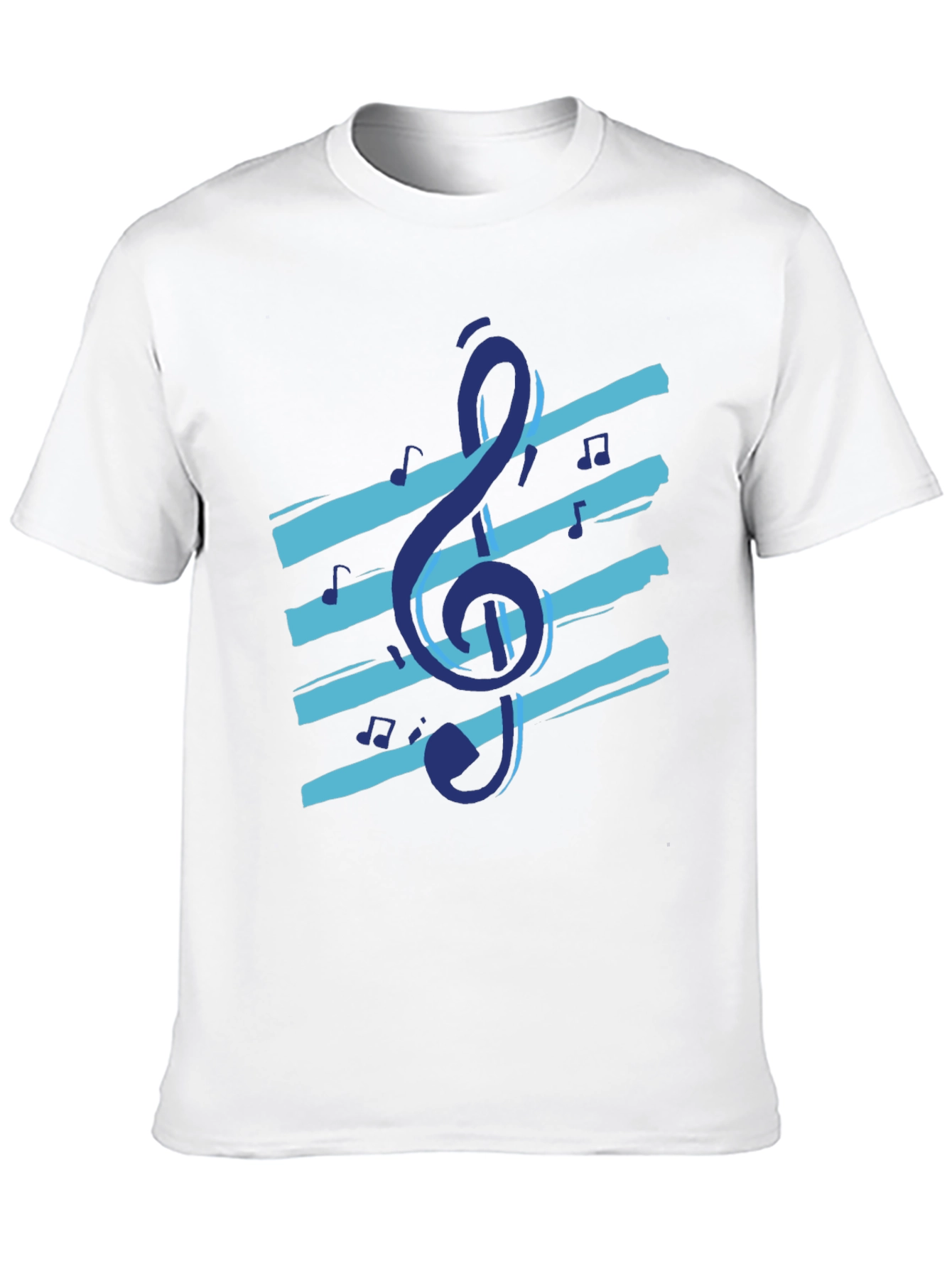 Music Note Graphic Tee - Cool Casual Design