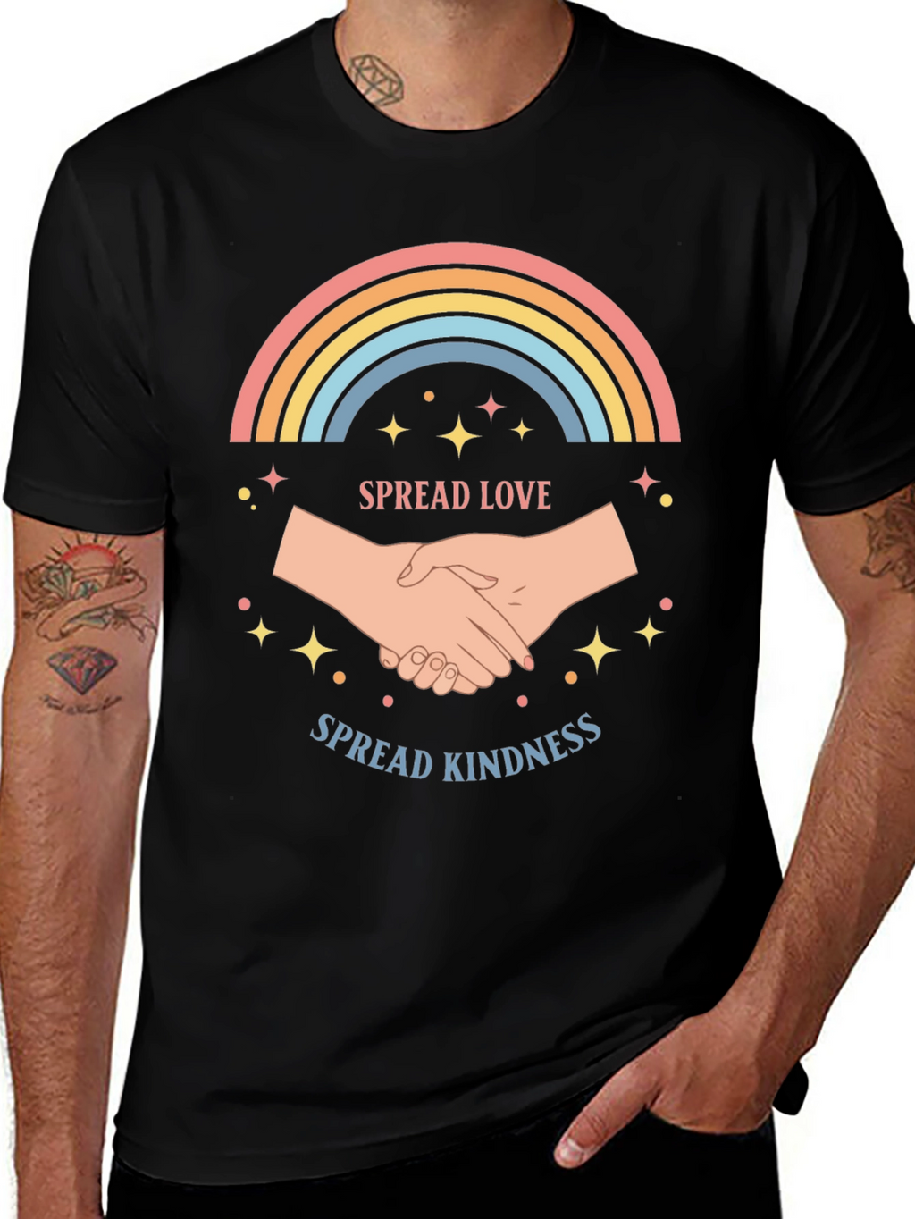 Spread Love & Kindness Graphic T-Shirt