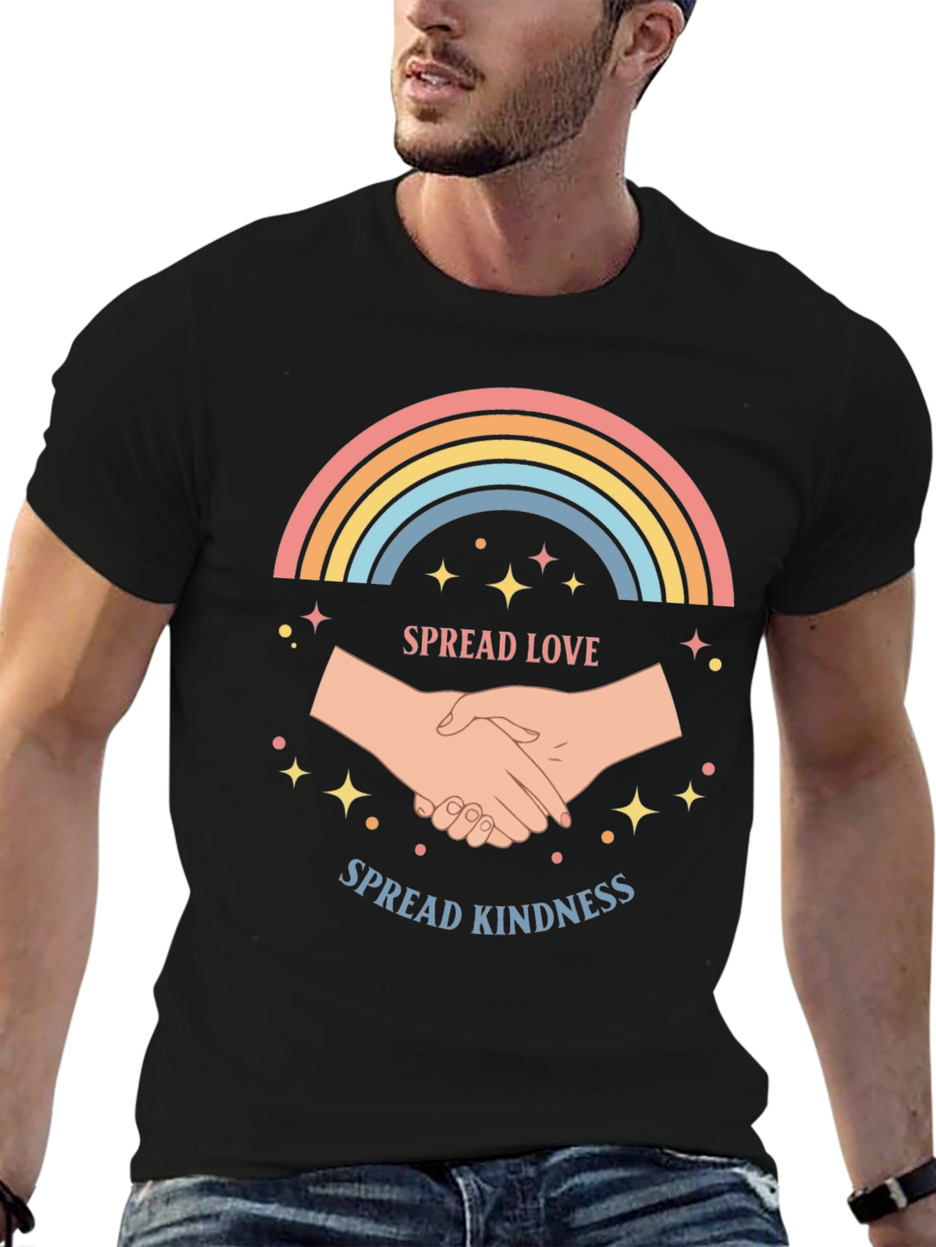 Spread Love & Kindness Graphic T-Shirt