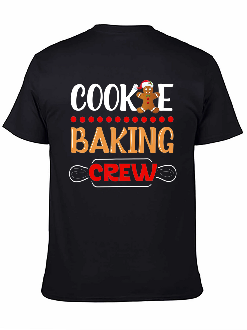 Cookie Baking Crew Christmas Holiday T-Shirt