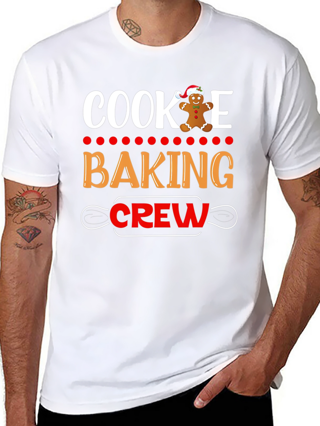 Cookie Baking Crew Christmas Holiday T-Shirt