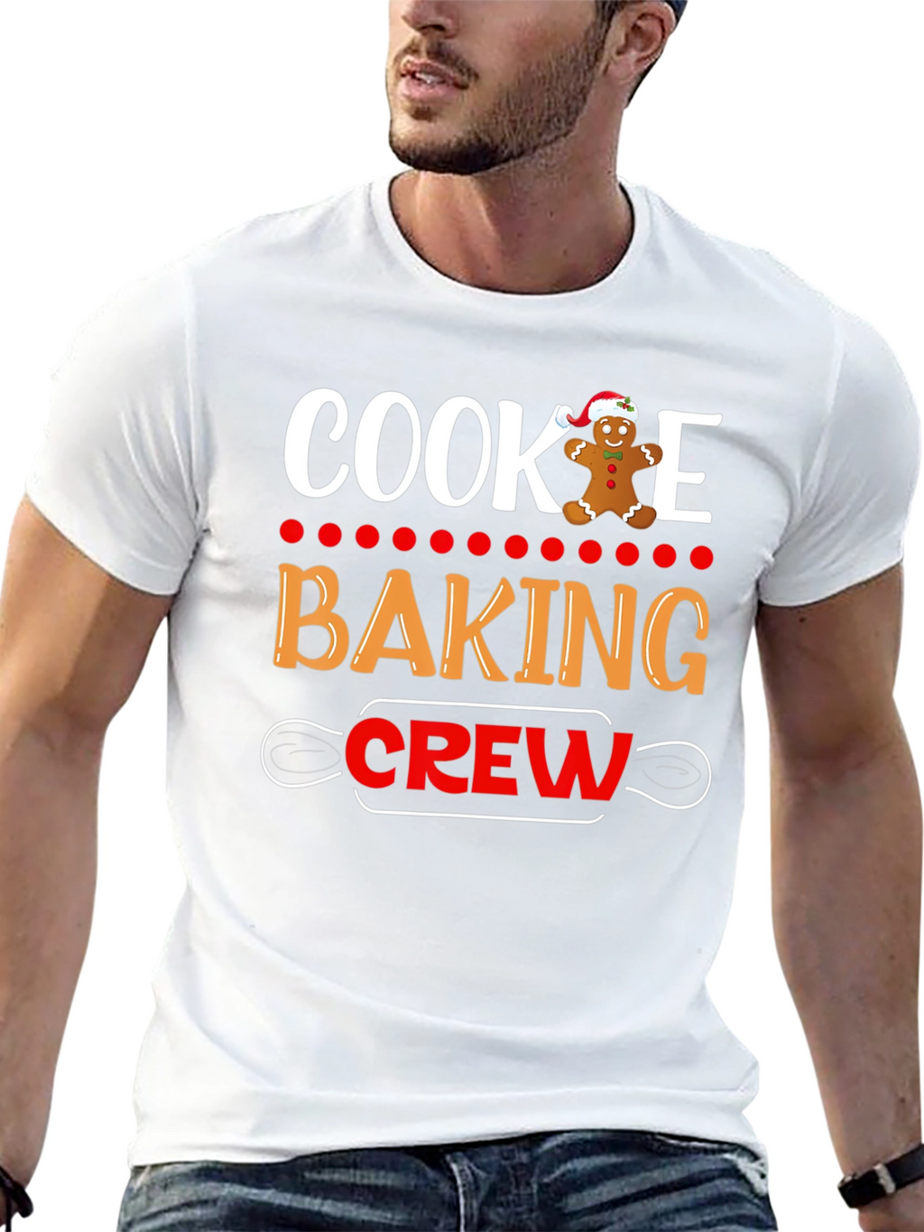 Cookie Baking Crew Christmas Holiday T-Shirt