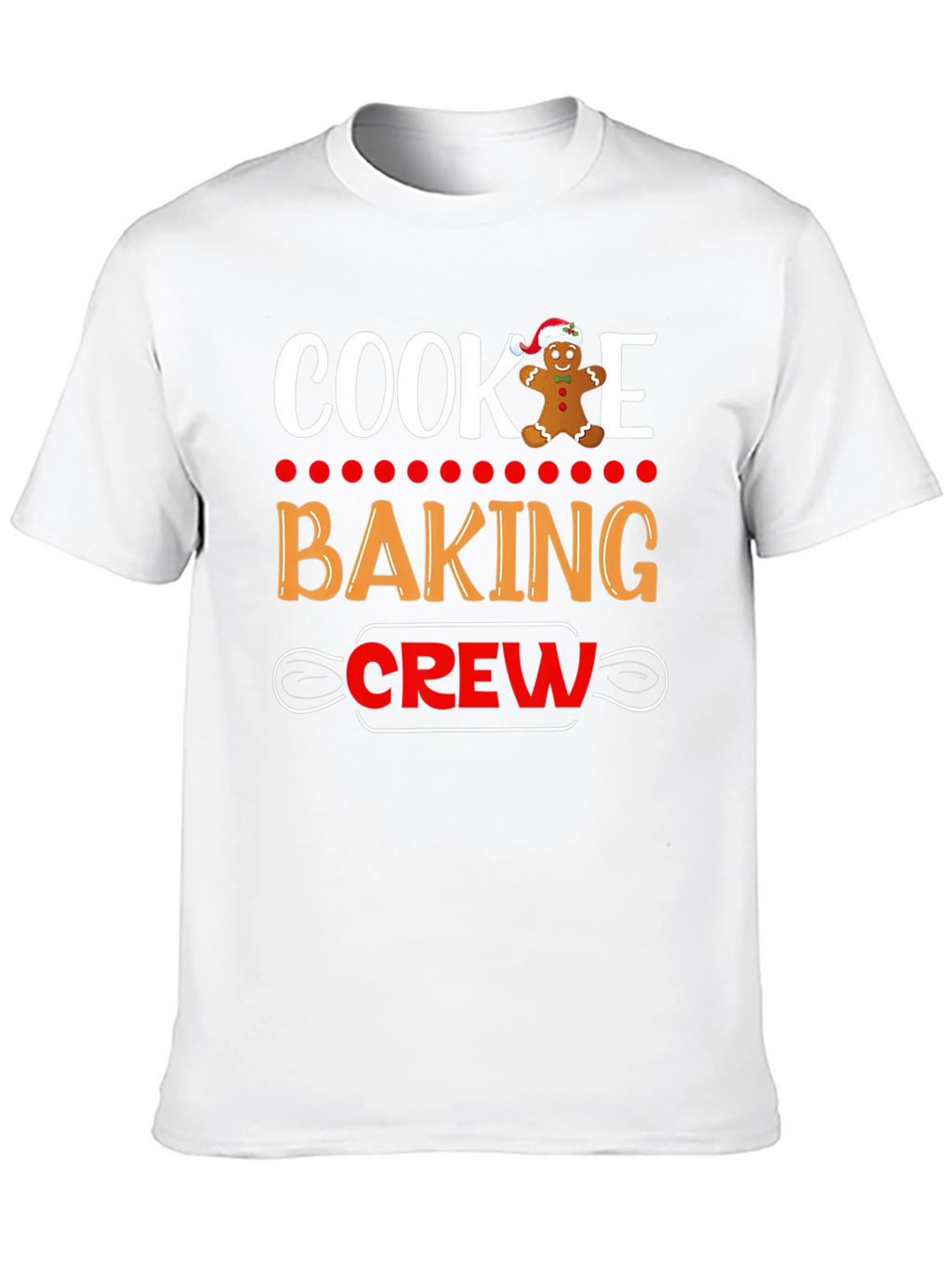 Cookie Baking Crew Christmas Holiday T-Shirt
