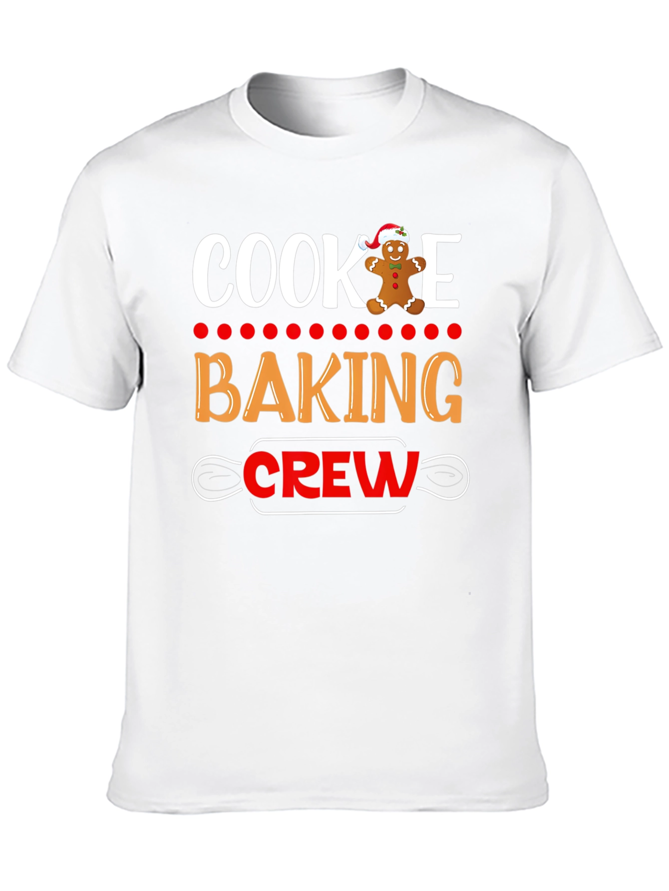 Cookie Baking Crew Christmas Holiday T-Shirt