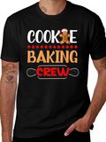Cookie Baking Crew Christmas Holiday T-Shirt
