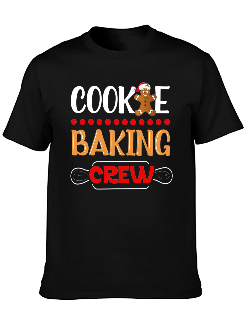Cookie Baking Crew Christmas Holiday T-Shirt