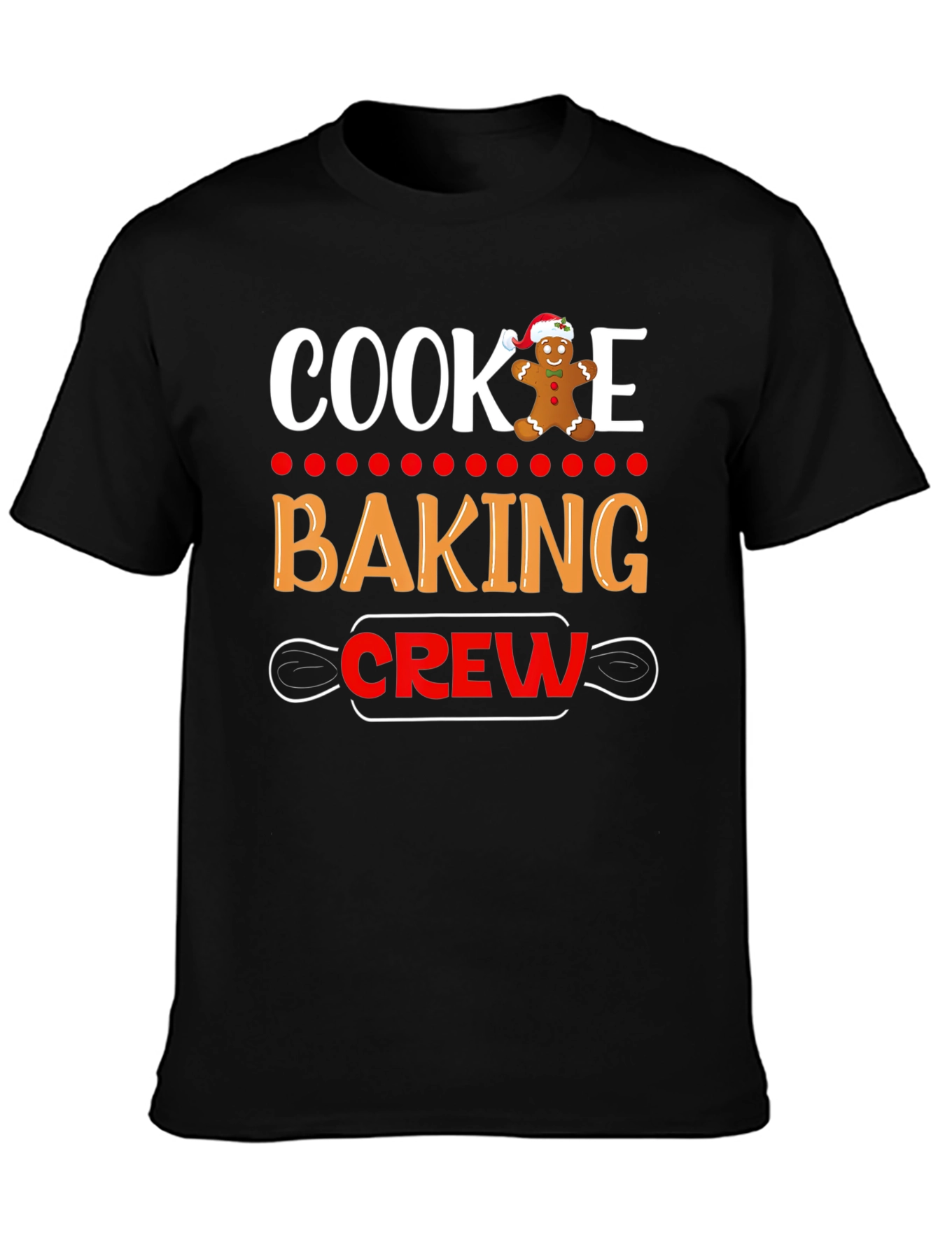 Cookie Baking Crew Christmas Holiday T-Shirt