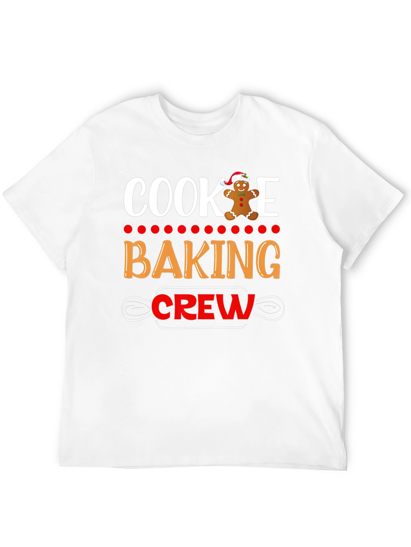 Cookie Baking Crew Christmas Holiday T-Shirt