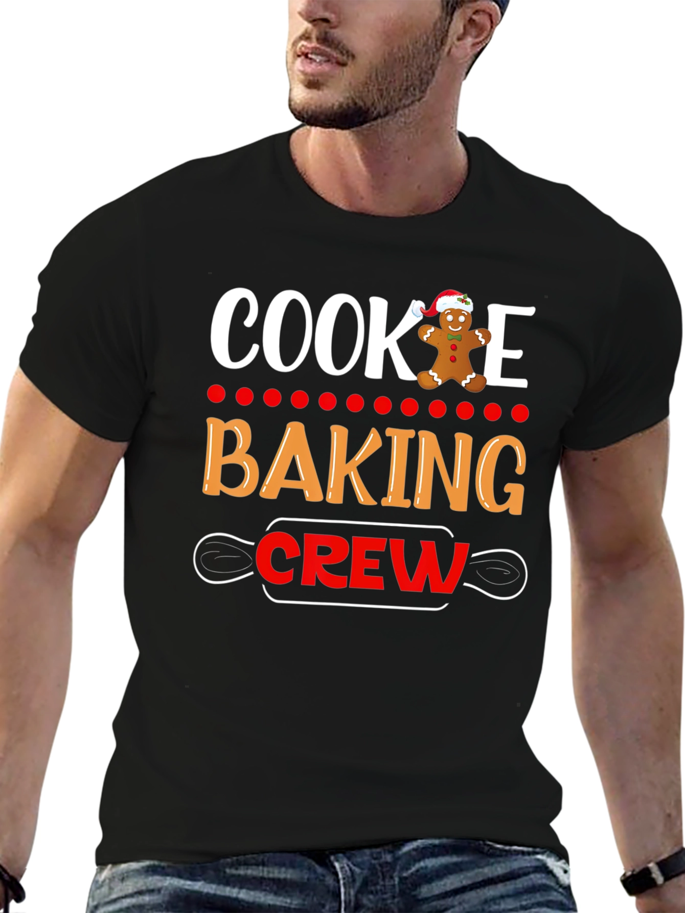 Cookie Baking Crew Christmas Holiday T-Shirt