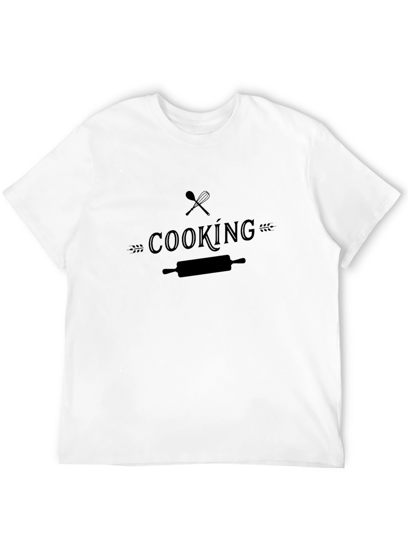 Cooking T-Shirt Spoon & Rolling Pin Graphic Tee