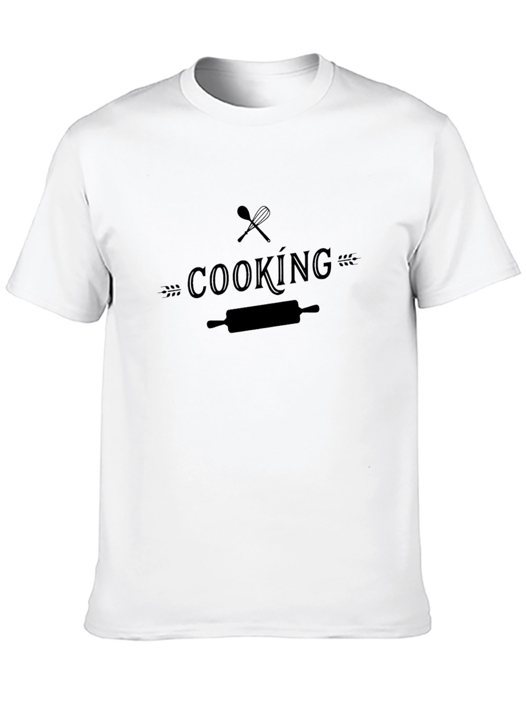 Cooking T-Shirt Spoon & Rolling Pin Graphic Tee