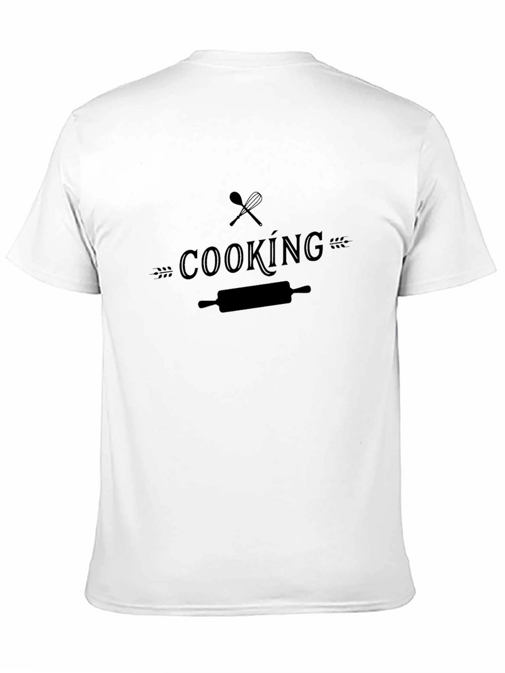 Cooking T-Shirt Spoon & Rolling Pin Graphic Tee