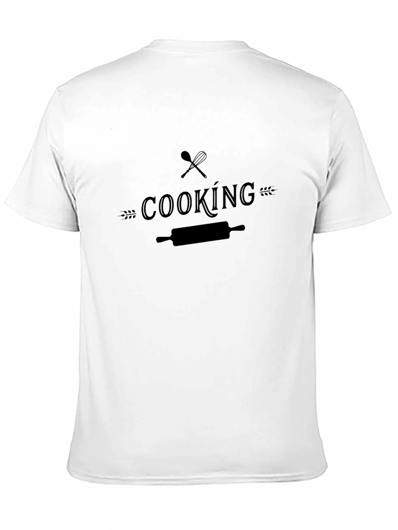 Cooking T-Shirt Spoon & Rolling Pin Graphic Tee