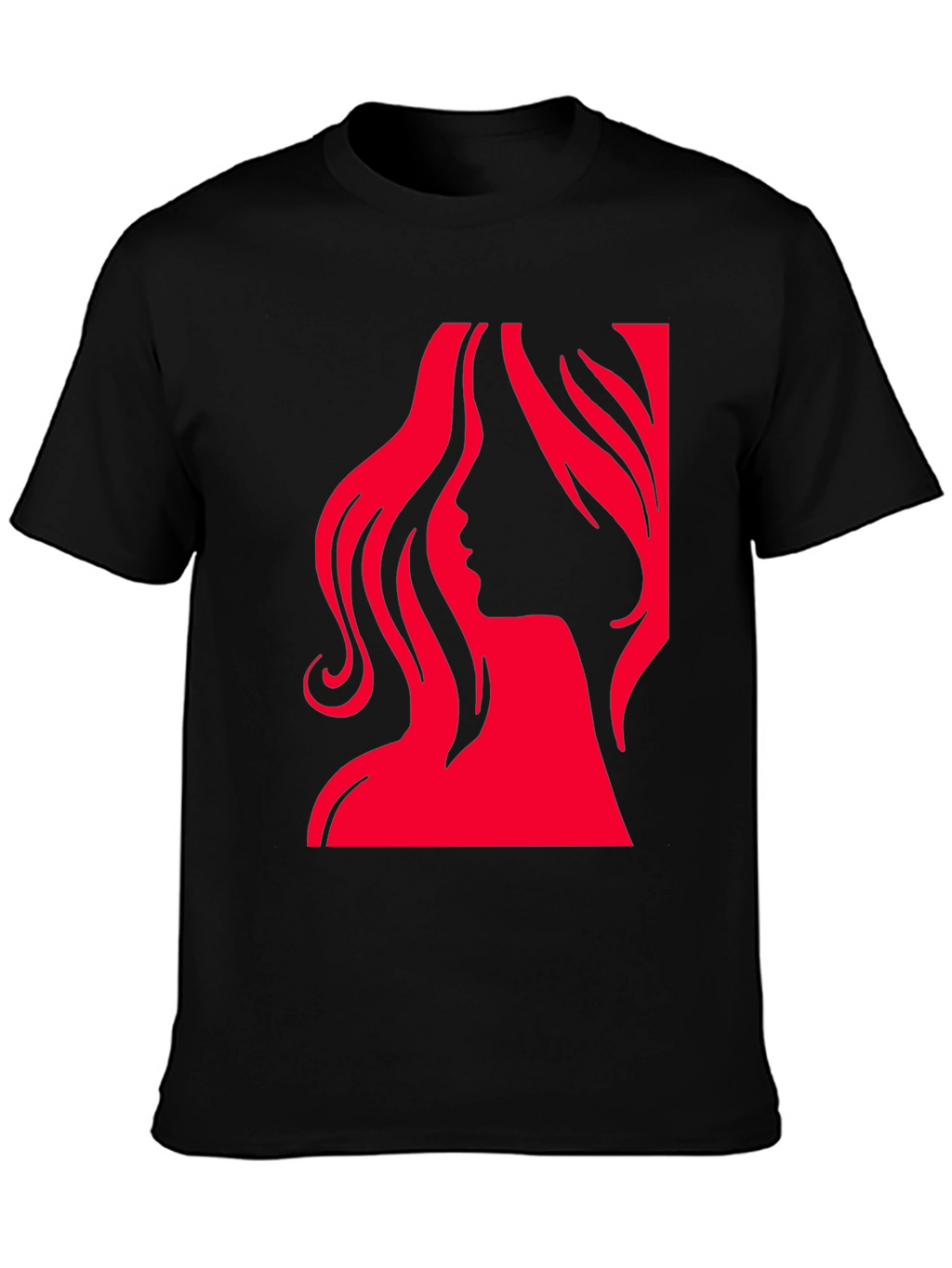 Silhouette Woman Graphic T-Shirt - Stylish & Bold