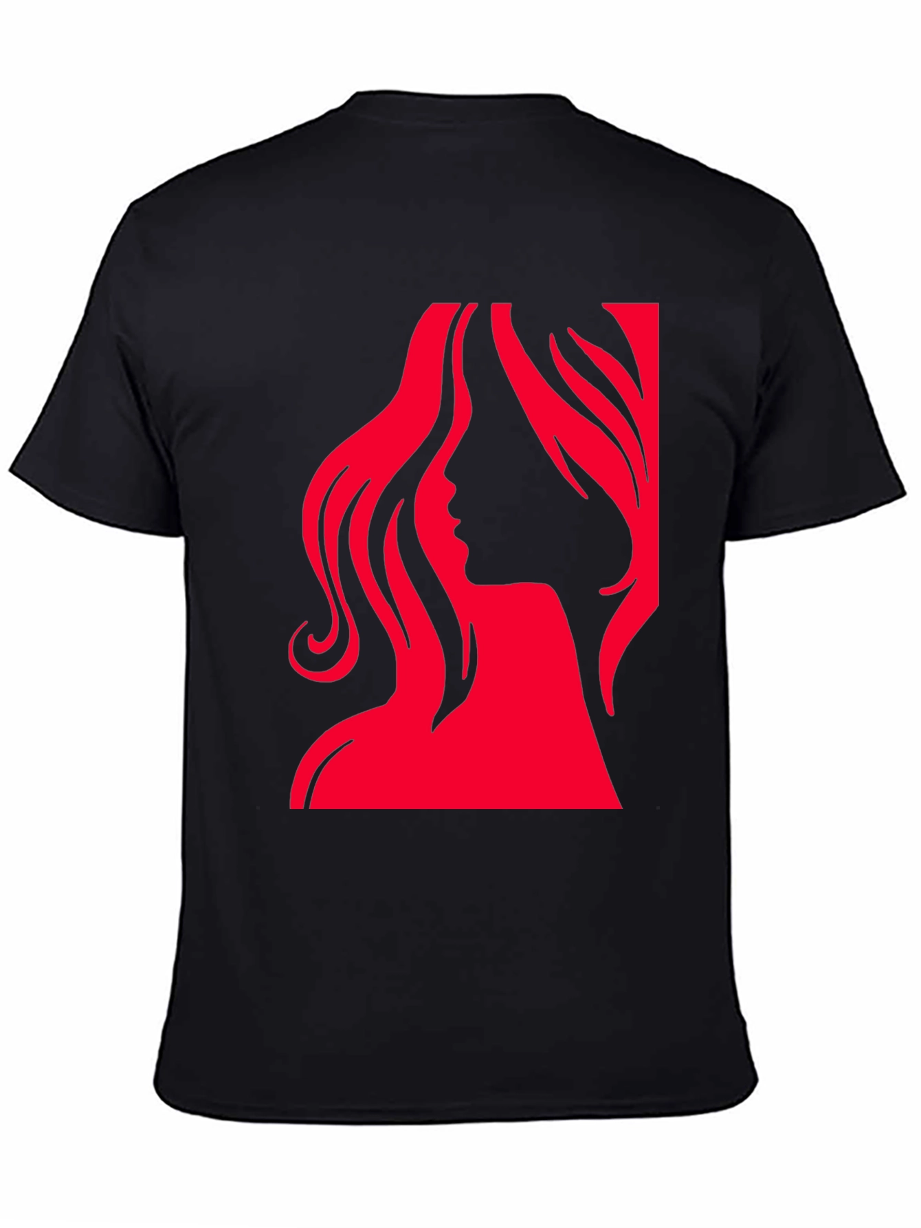 Silhouette Woman Graphic T-Shirt - Stylish & Bold