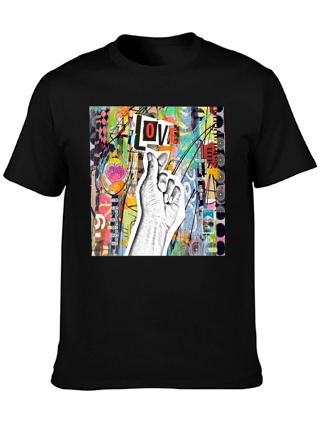 Abstract Love Graphic Tee
