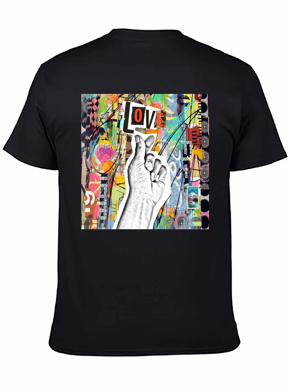Abstract Love Graphic Tee