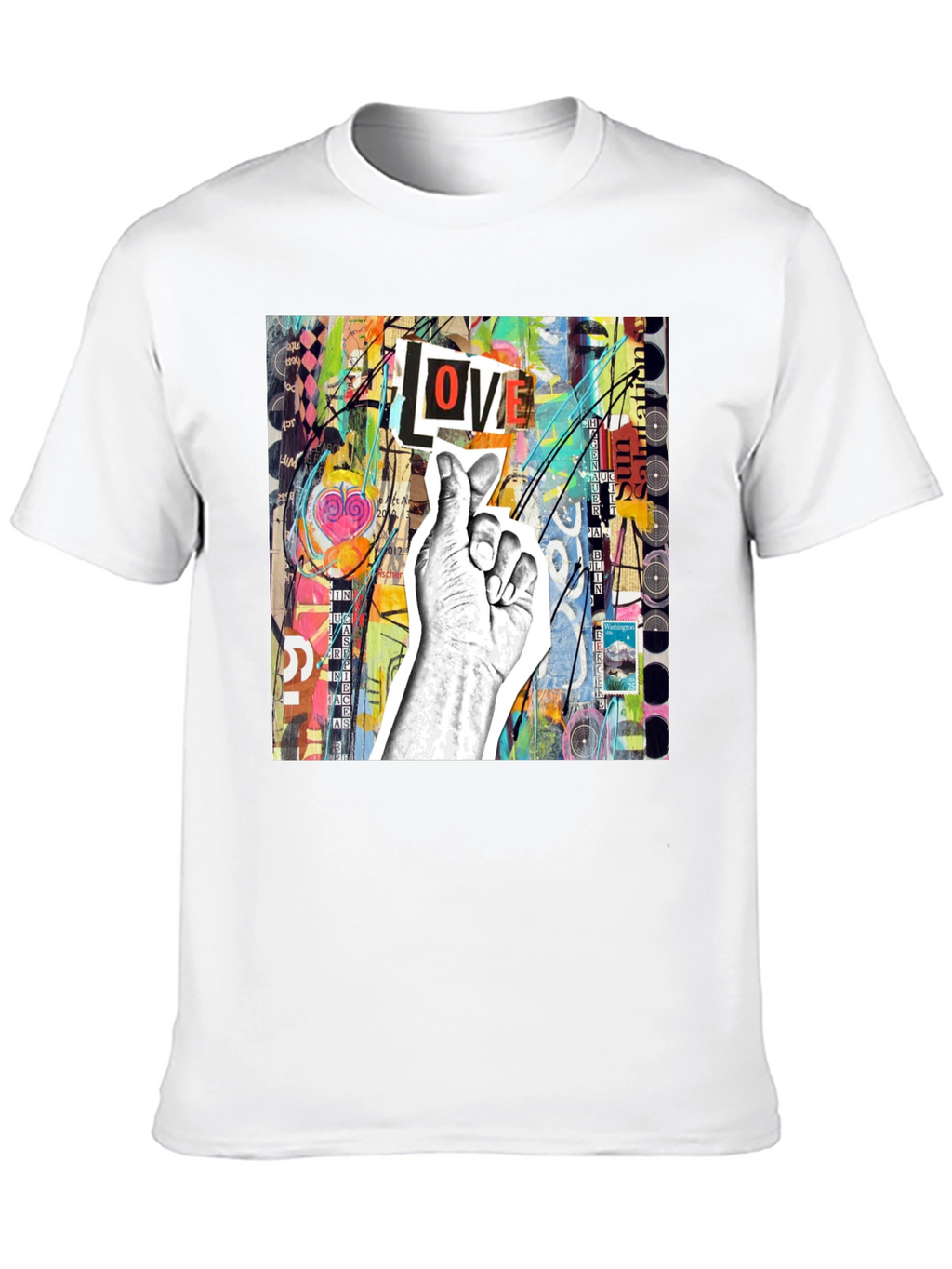 Abstract Love Graphic Tee
