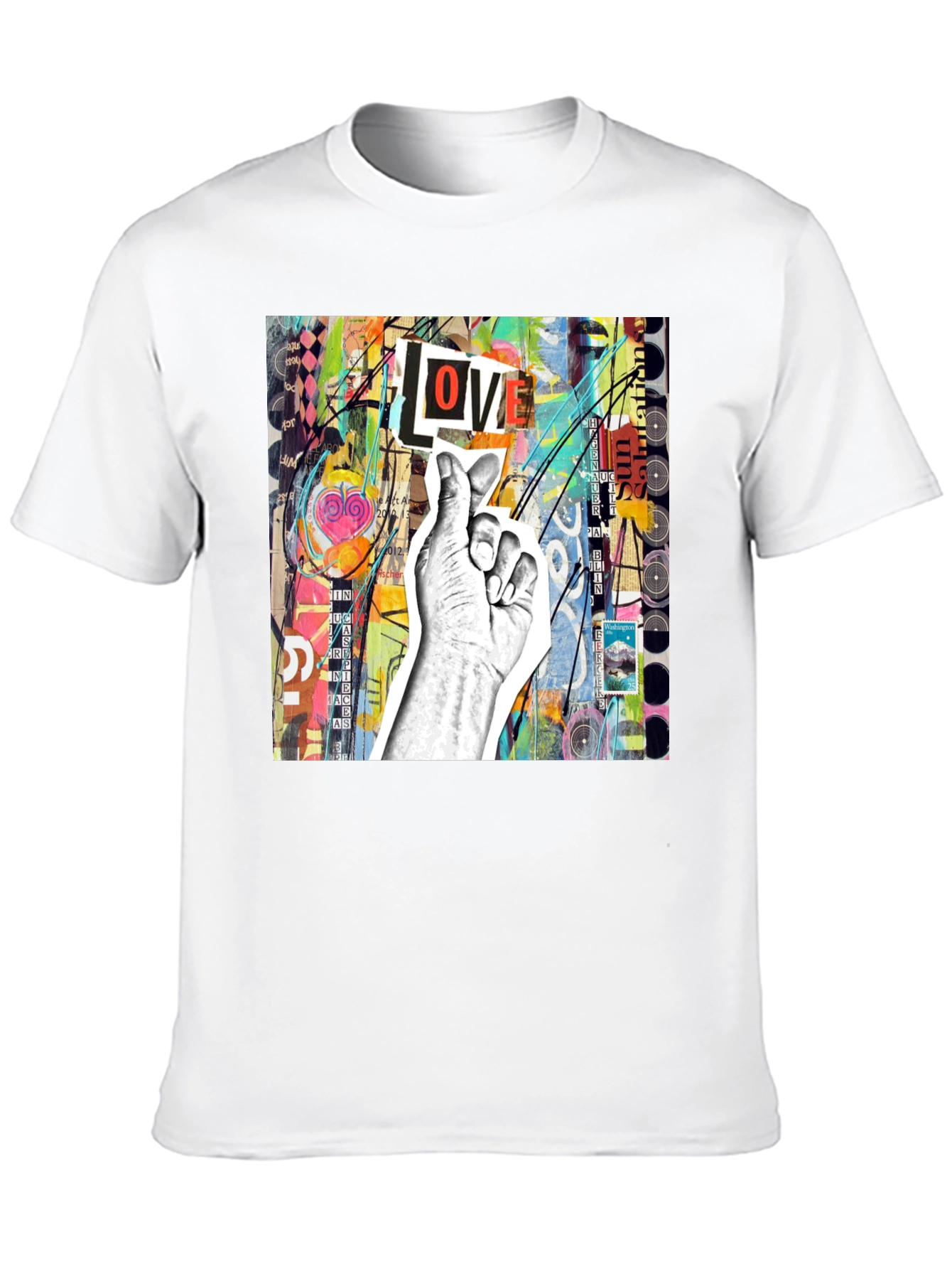 Abstract Love Graphic Tee