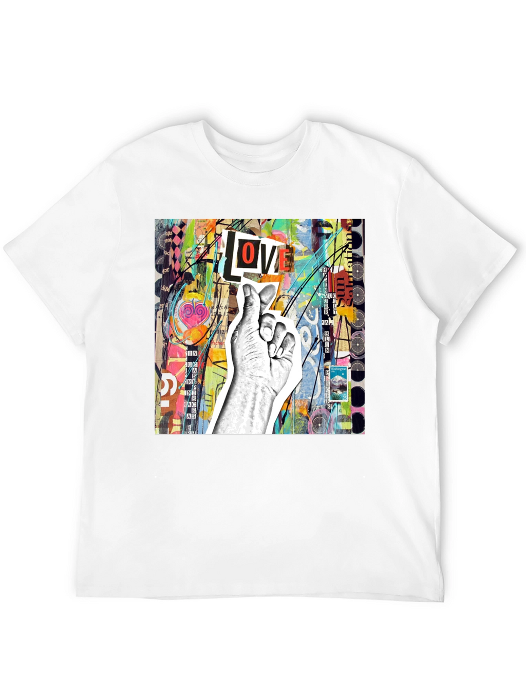 Abstract Love Graphic Tee