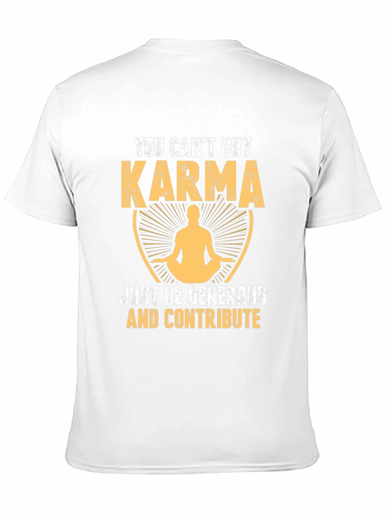 Karma Graphic Tee - Be Generous T-Shirt