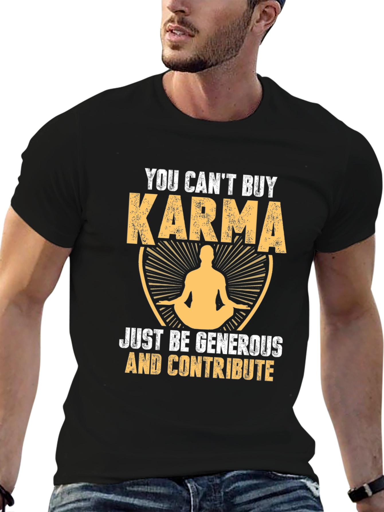 Karma Graphic Tee - Be Generous T-Shirt