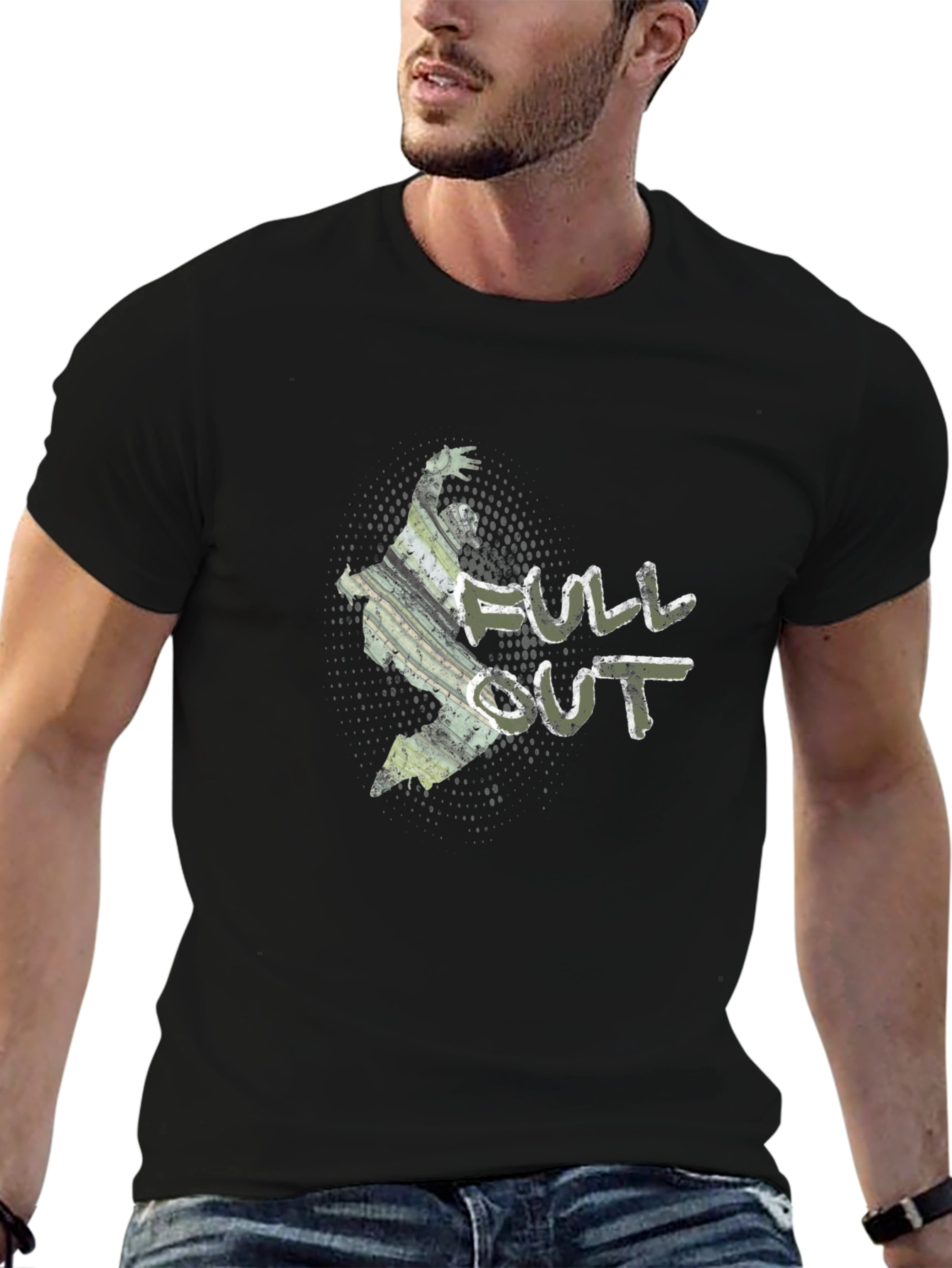 Full Out T-Shirt - Urban Graphic Tee