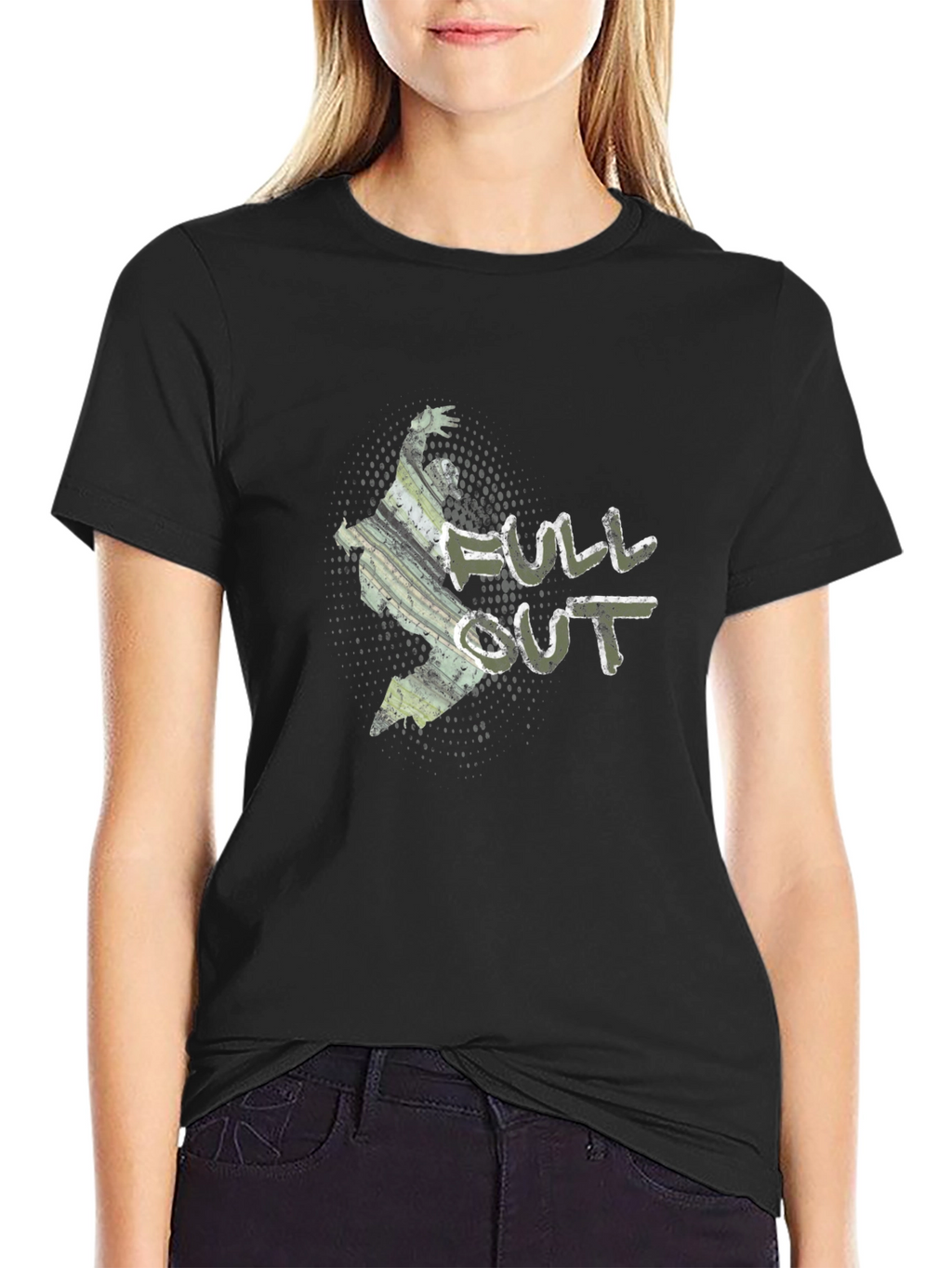 Full Out T-Shirt - Urban Graphic Tee