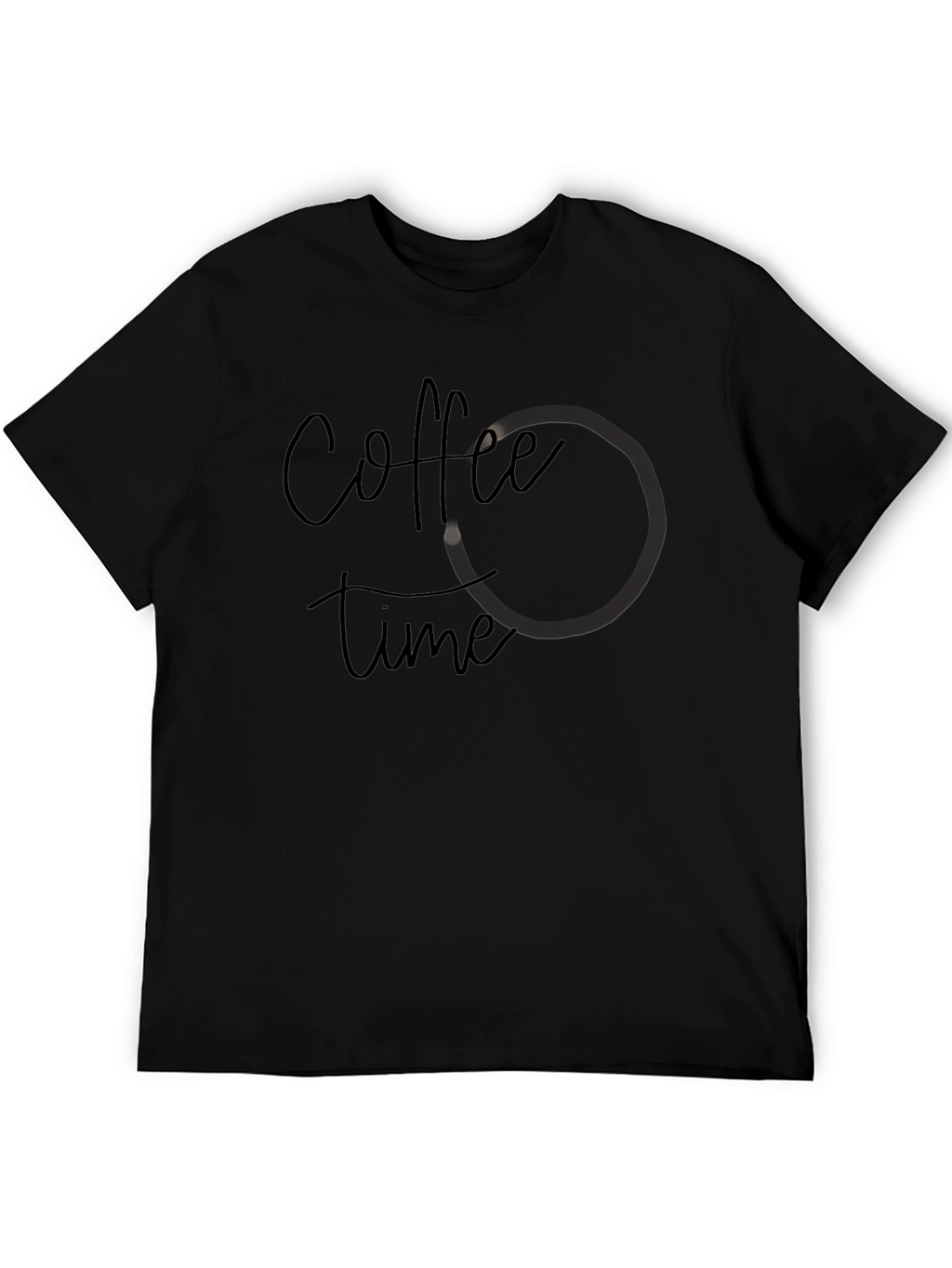 Coffee Time Black T-Shirt