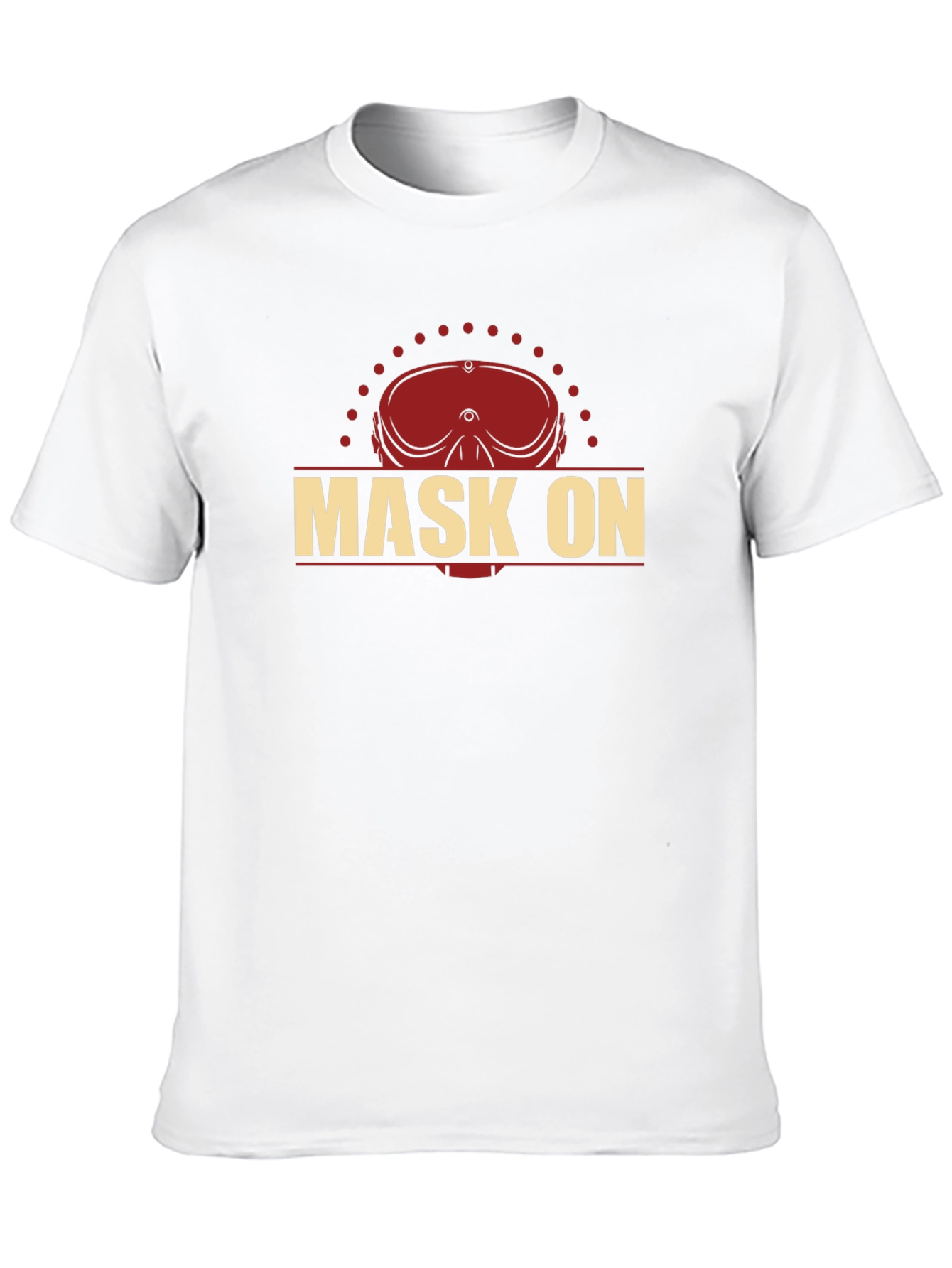 Mask On Graphic T-Shirt - Protective Style