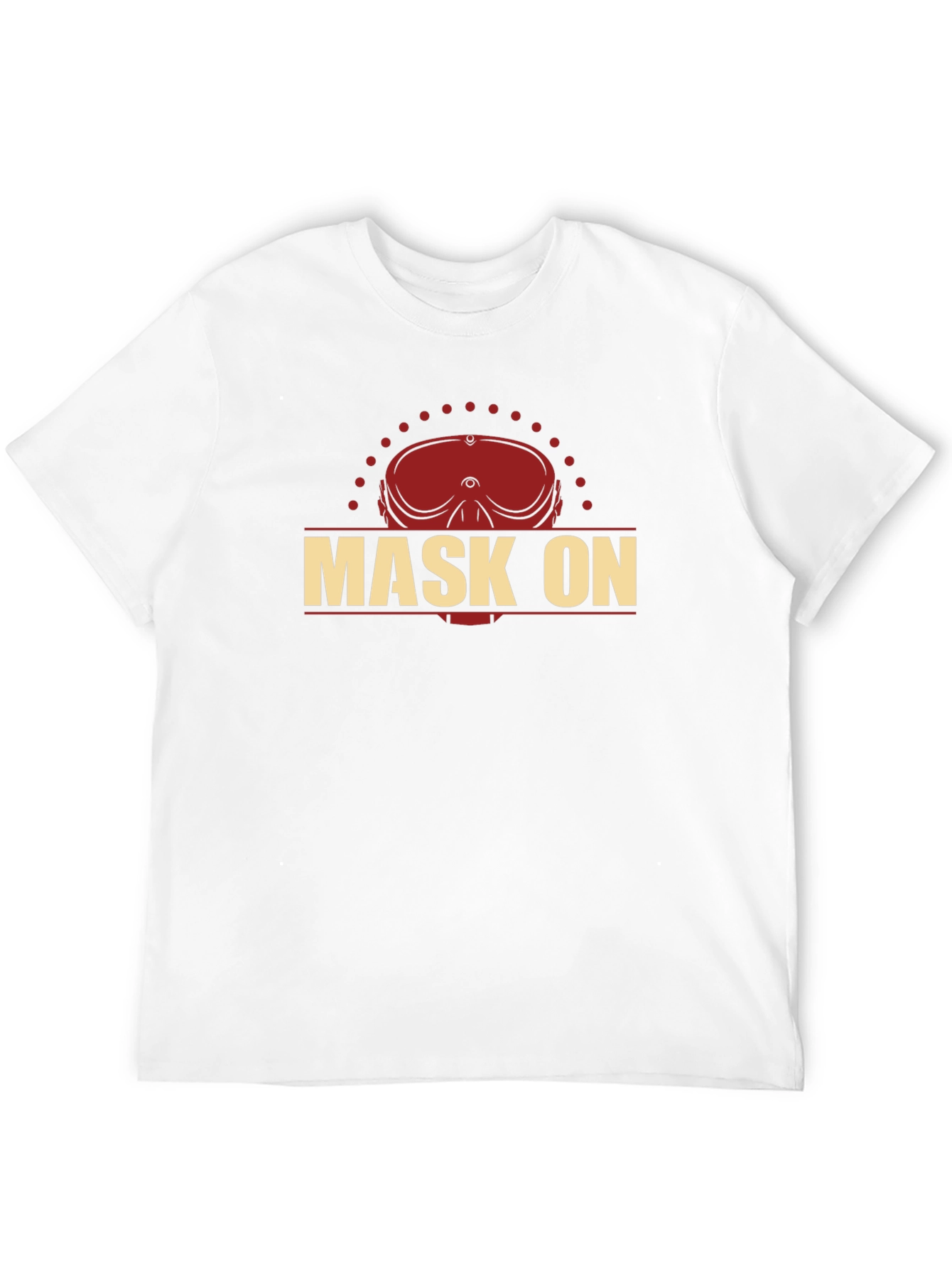 Mask On Graphic T-Shirt - Protective Style