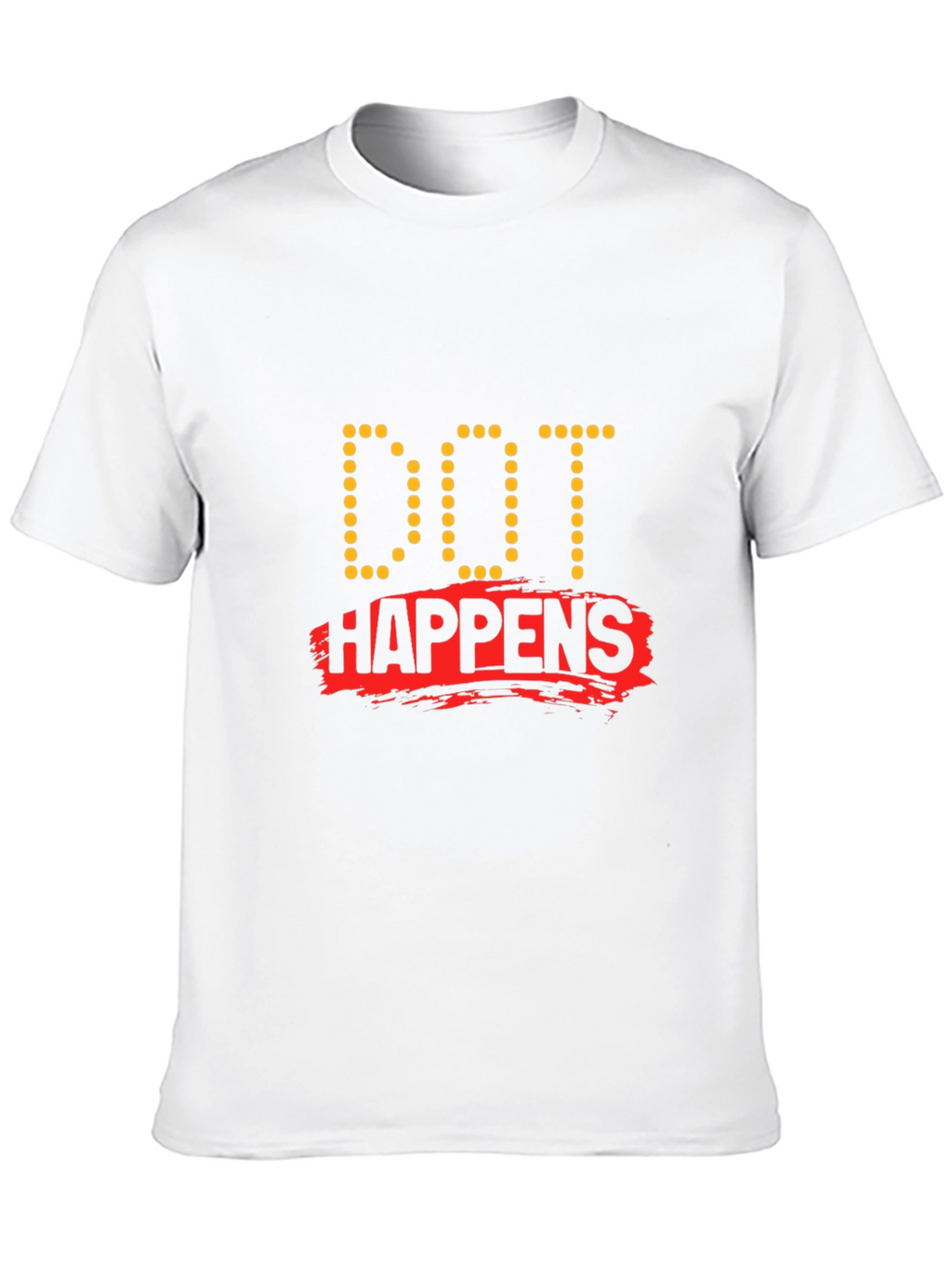 Dot Happens Black T-Shirt