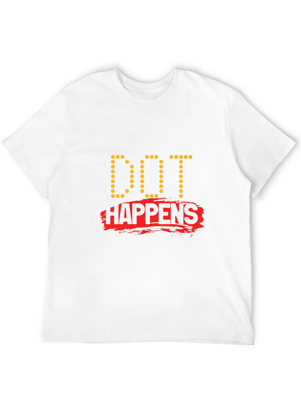 Dot Happens Black T-Shirt