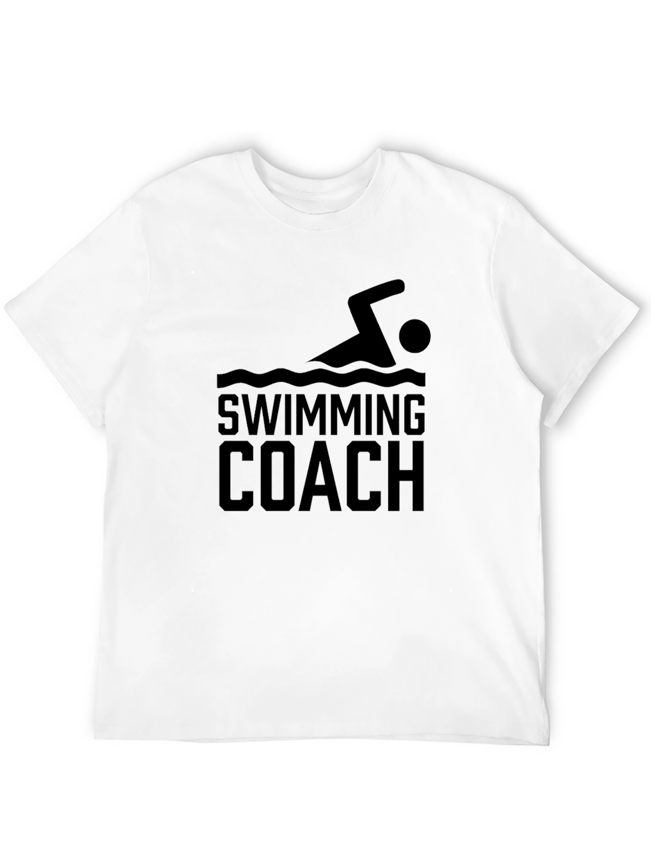 Swimming Coach Graphic Tee - Athlete Training