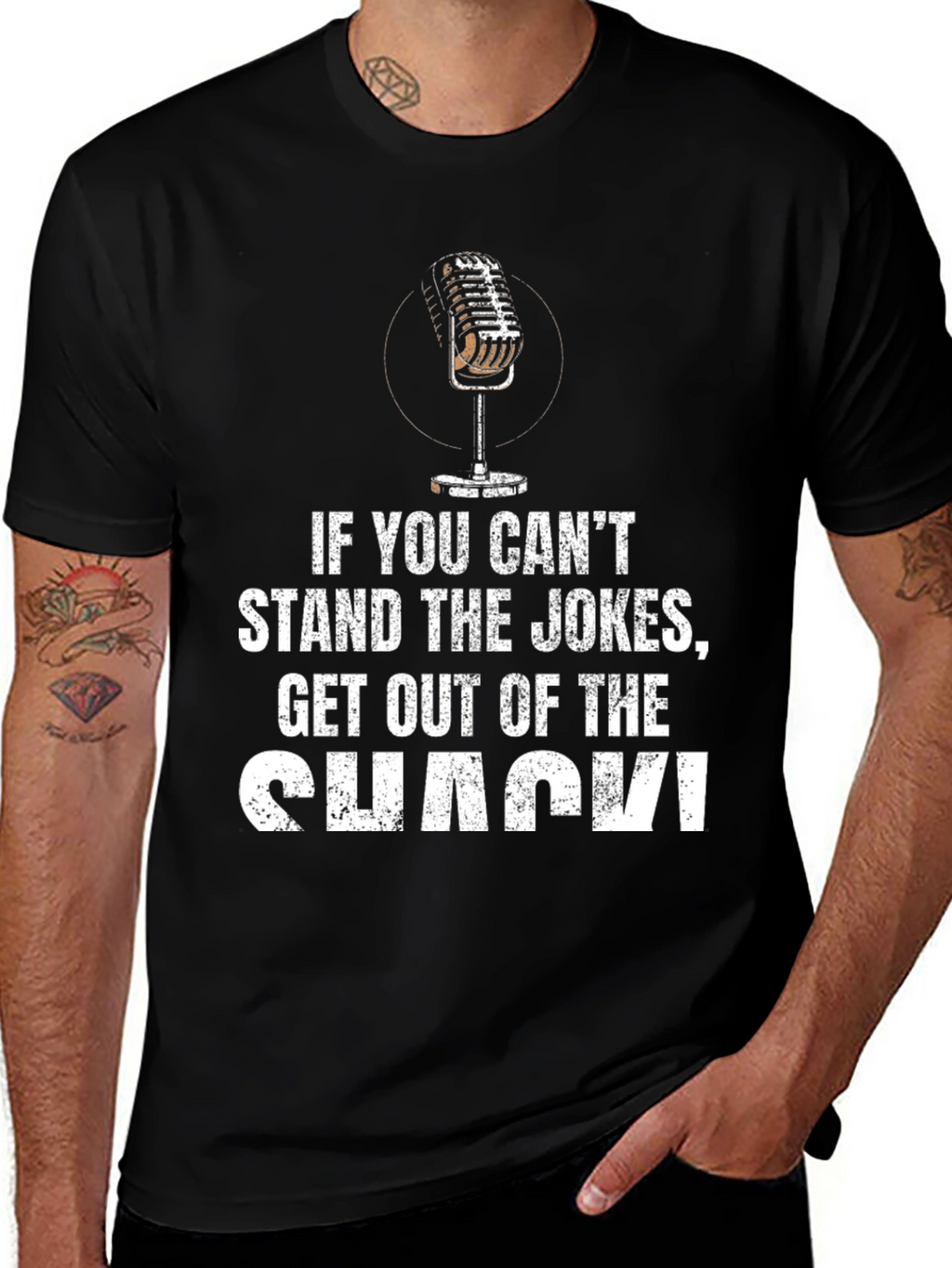 Stand the Jokes Get Out of the Shack T-Shirt