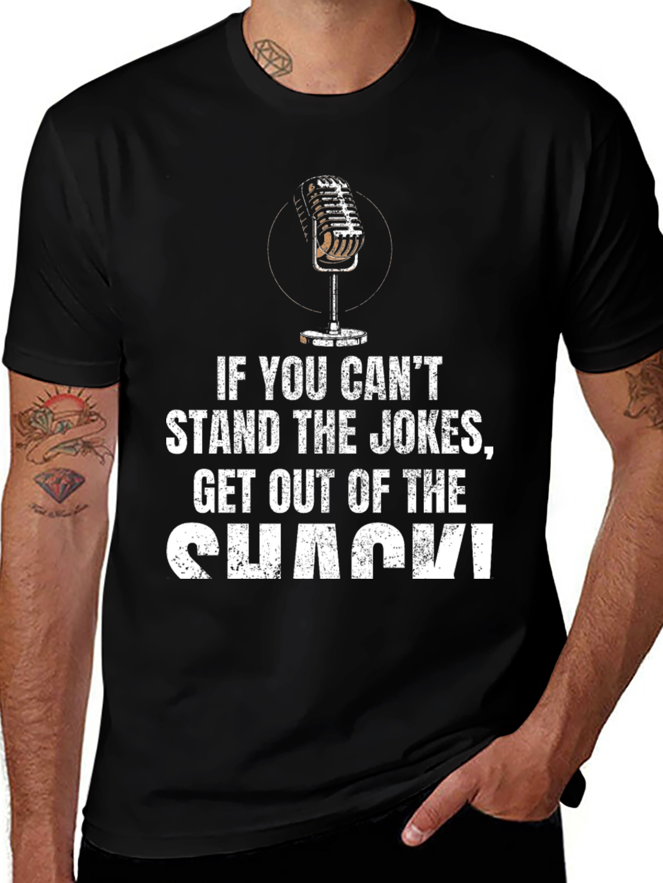 Stand the Jokes Get Out of the Shack T-Shirt