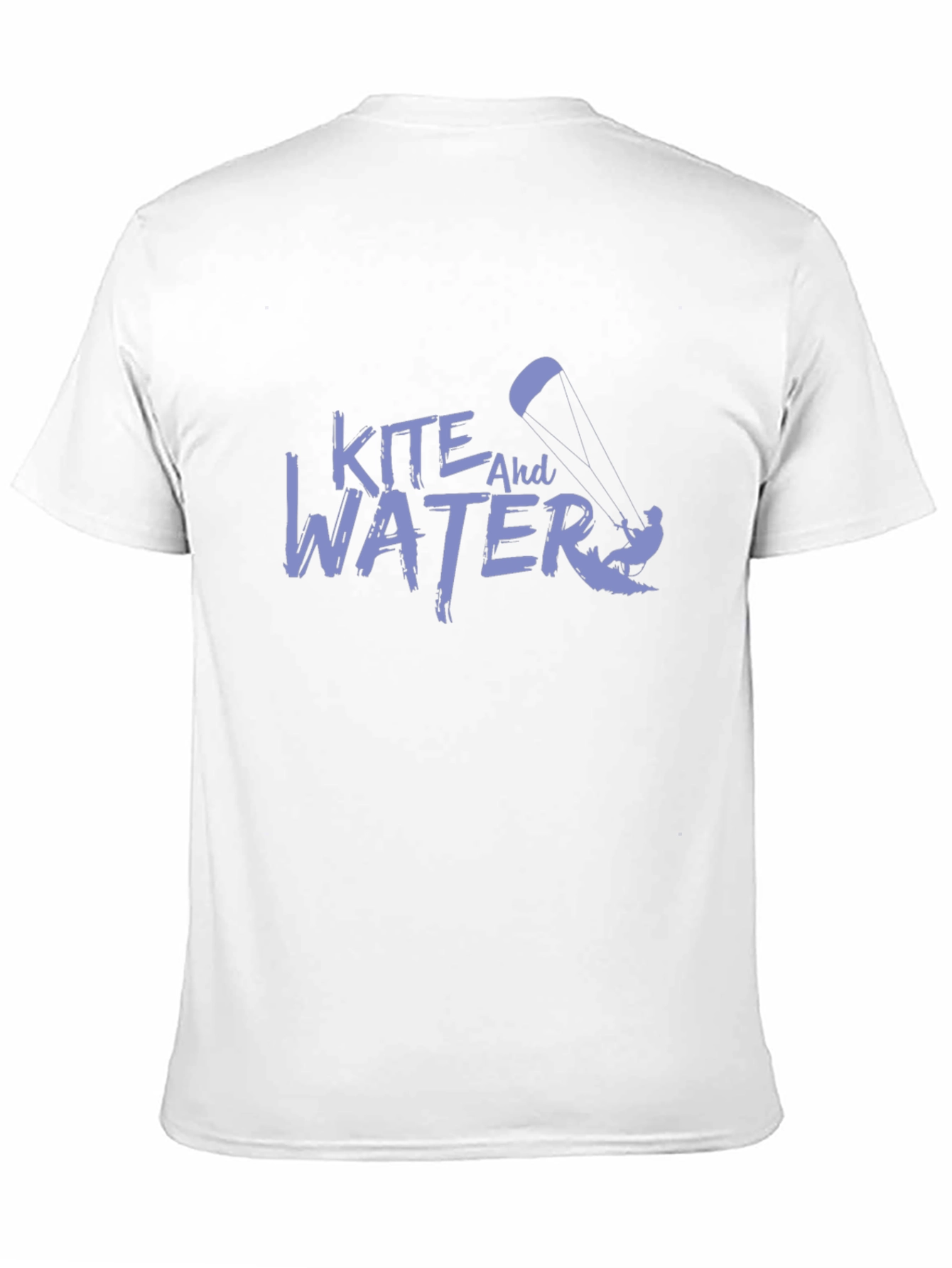 Kite and Water Graphic Tee - Black