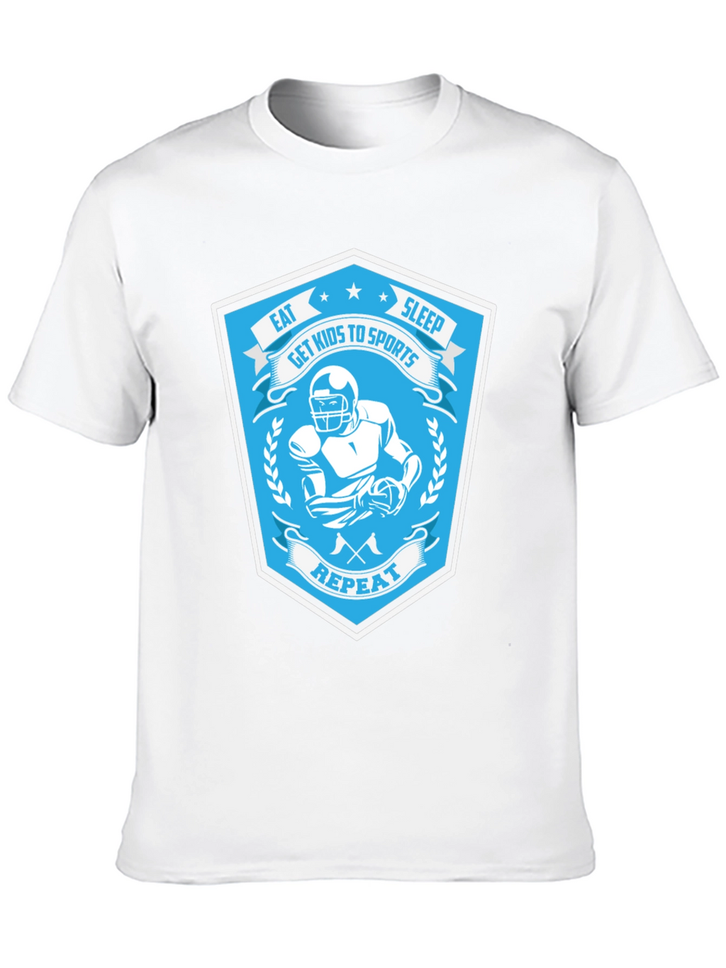 Eat Sleep Sports Graphic Tee