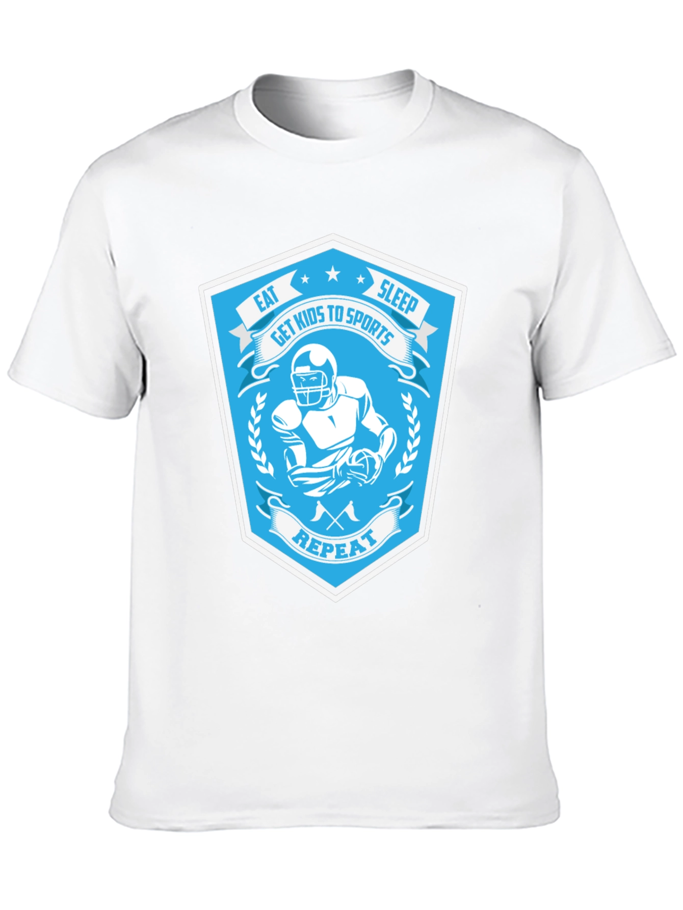 Eat Sleep Sports Graphic Tee