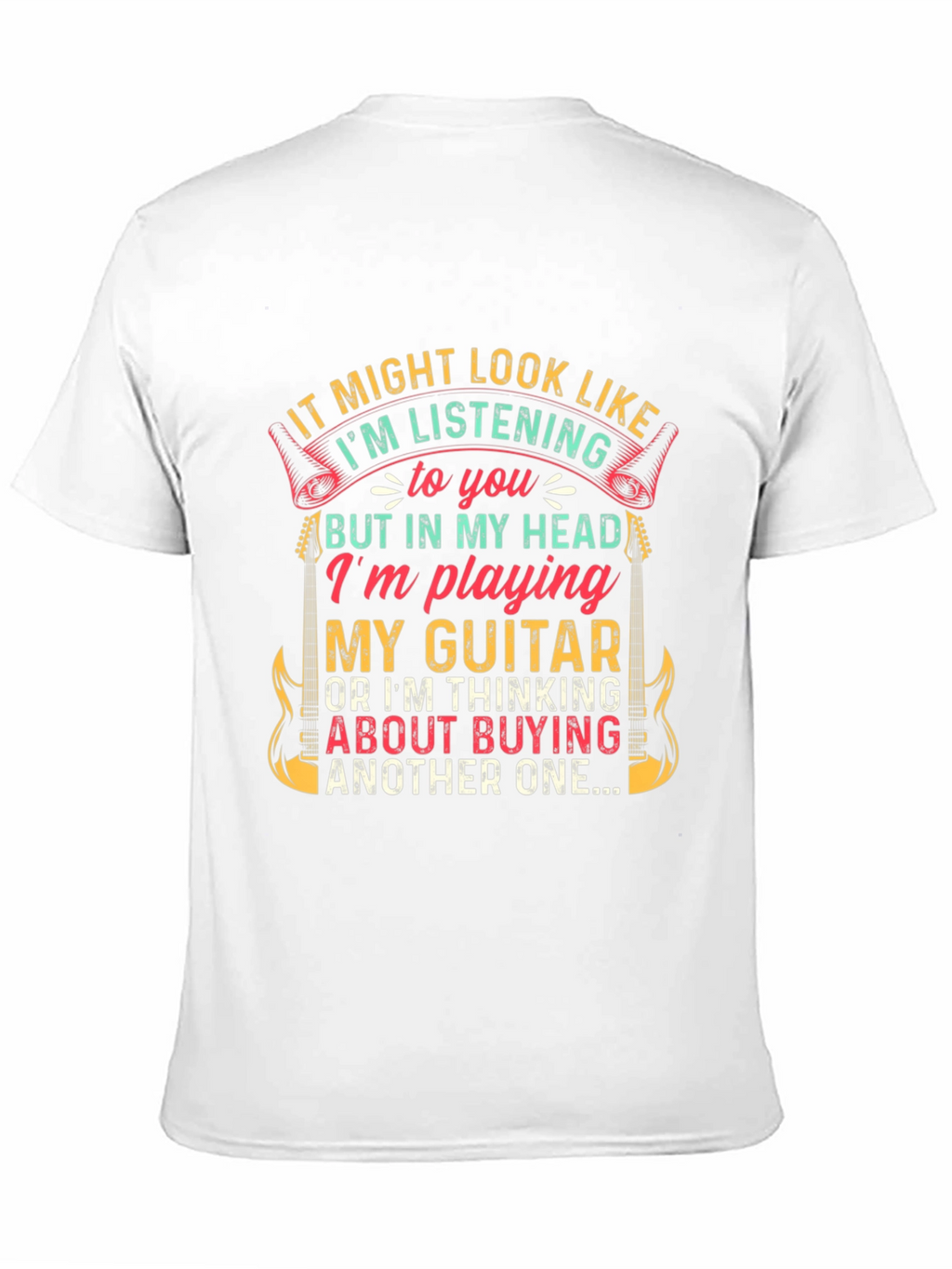 Guitar Player T-Shirt - Im Playing My Guitar