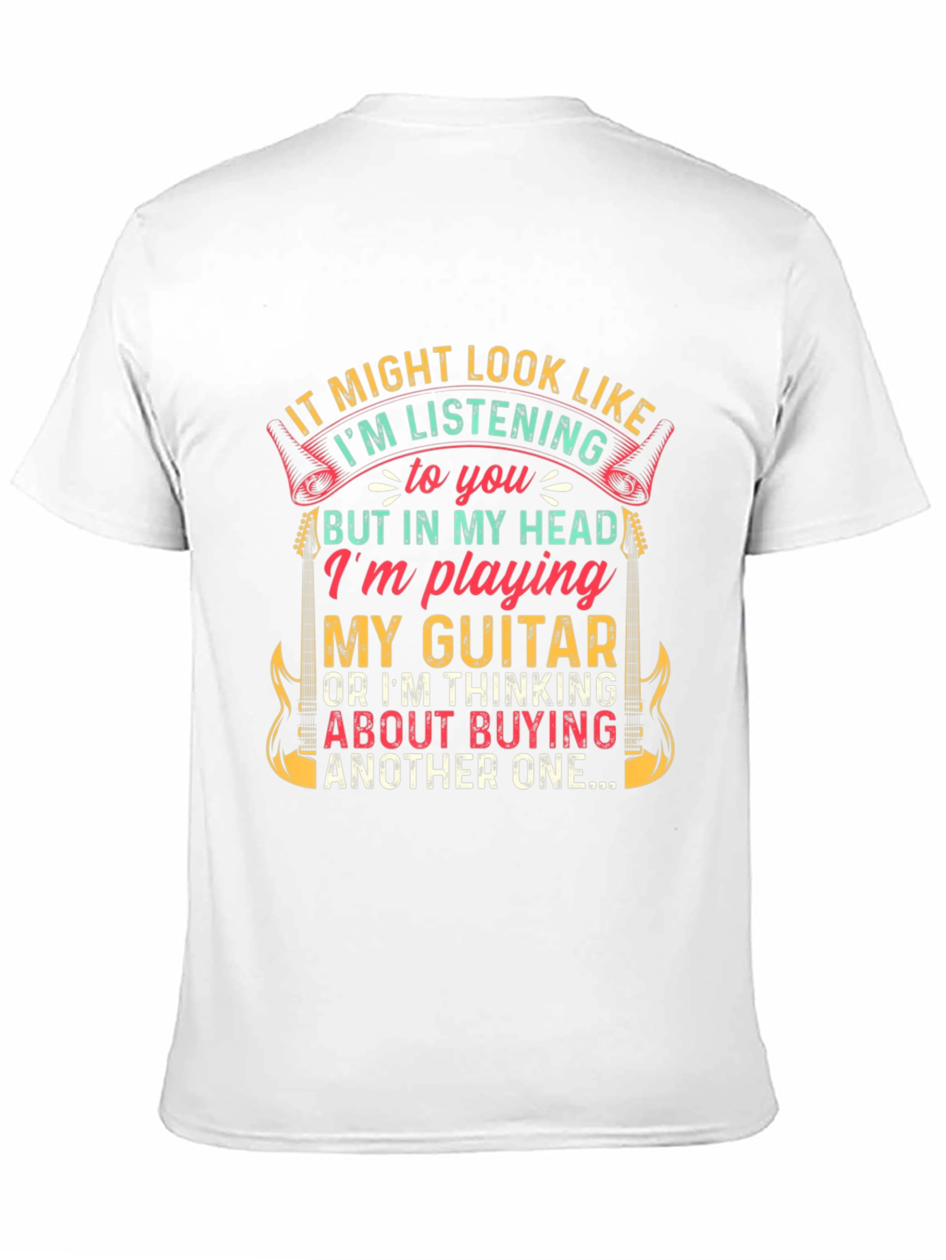 Guitar Player T-Shirt - Im Playing My Guitar