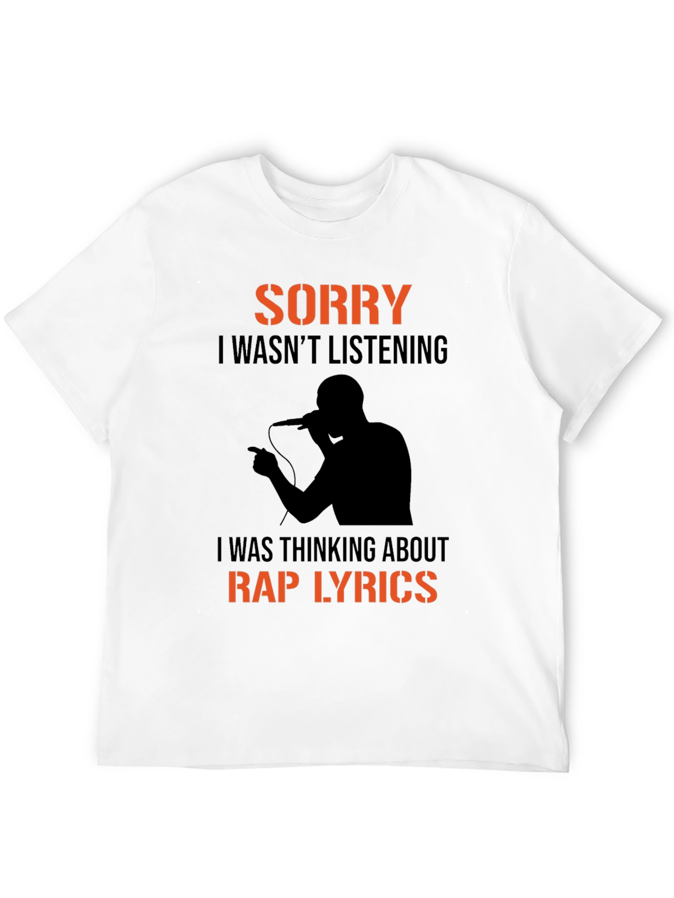 Funny Rap Lyrics T-Shirt