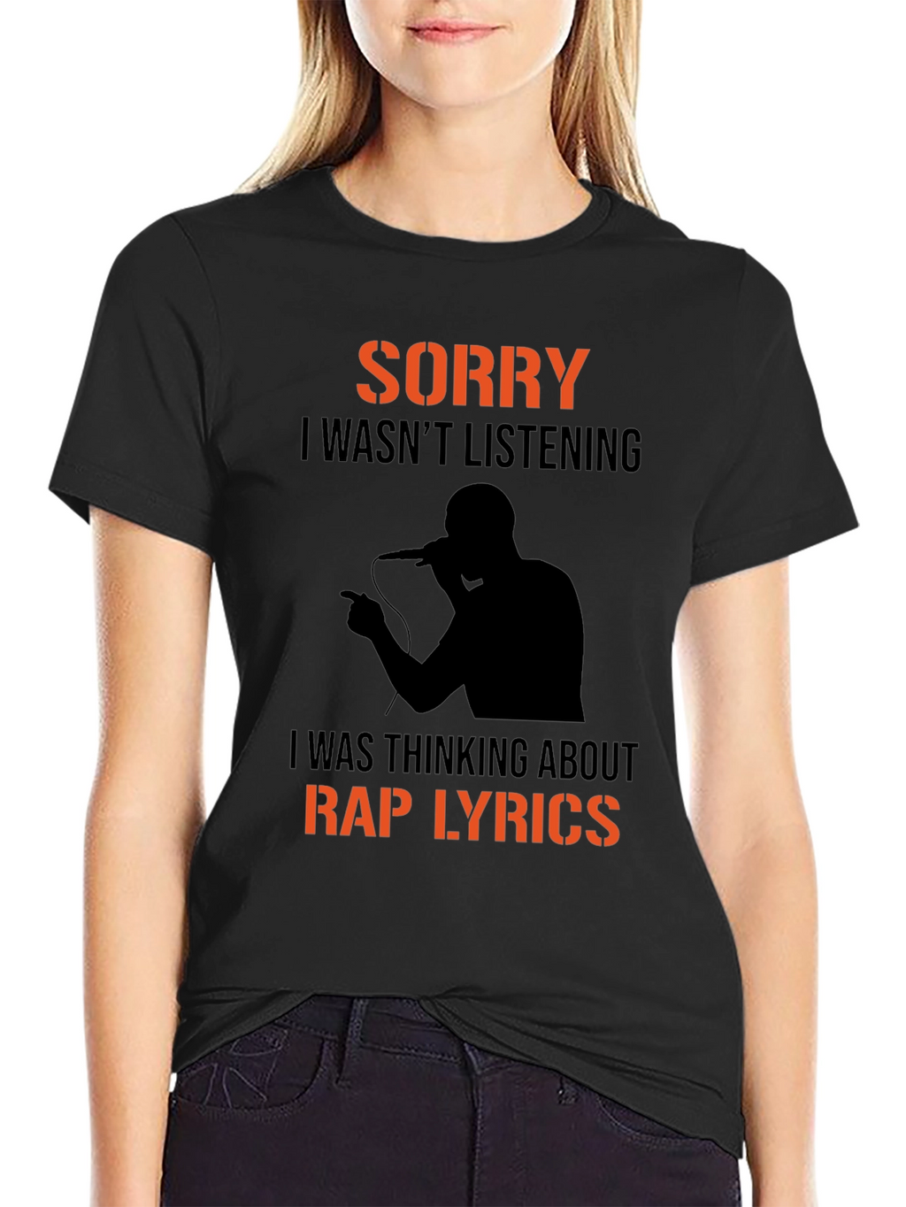 Funny Rap Lyrics T-Shirt