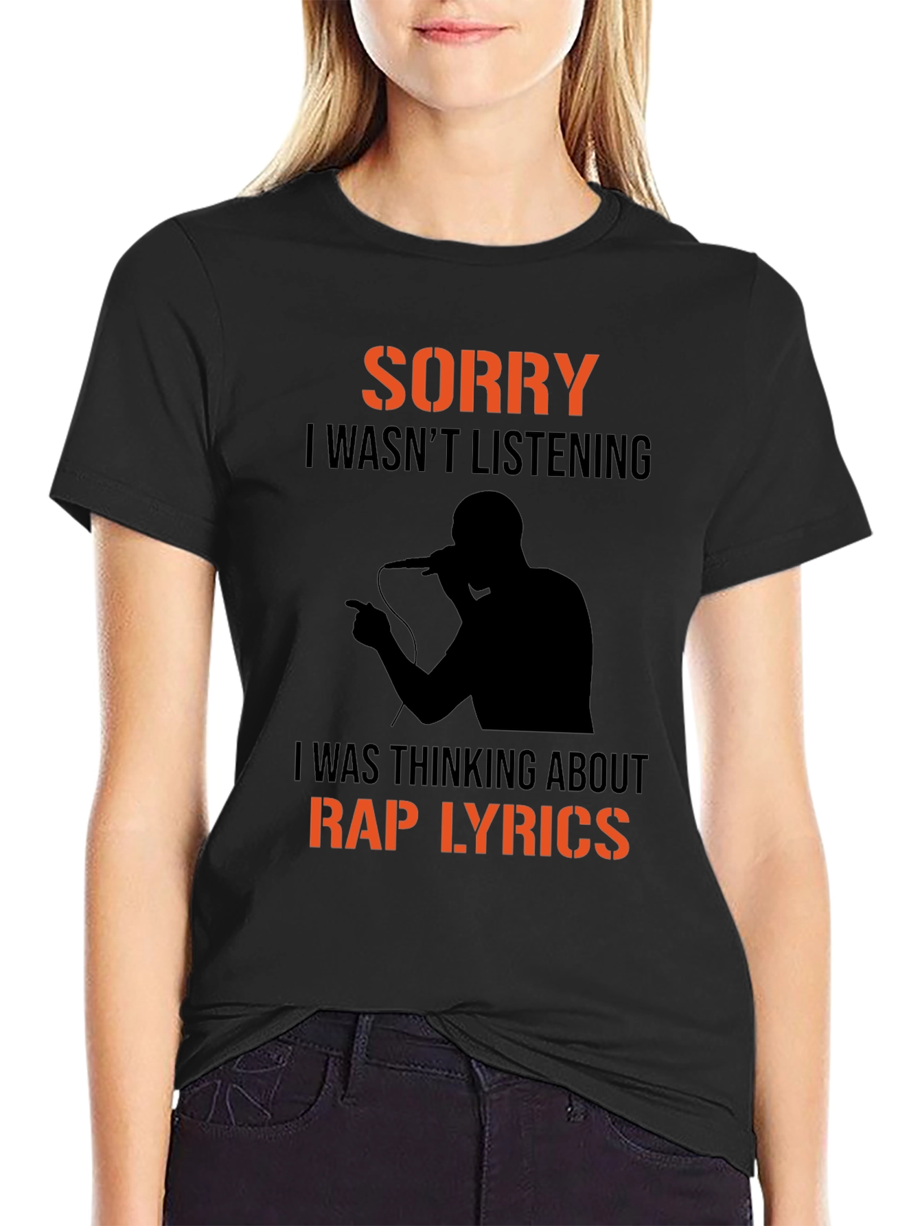 Funny Rap Lyrics T-Shirt