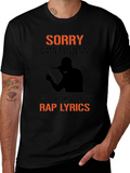 Funny Rap Lyrics T-Shirt