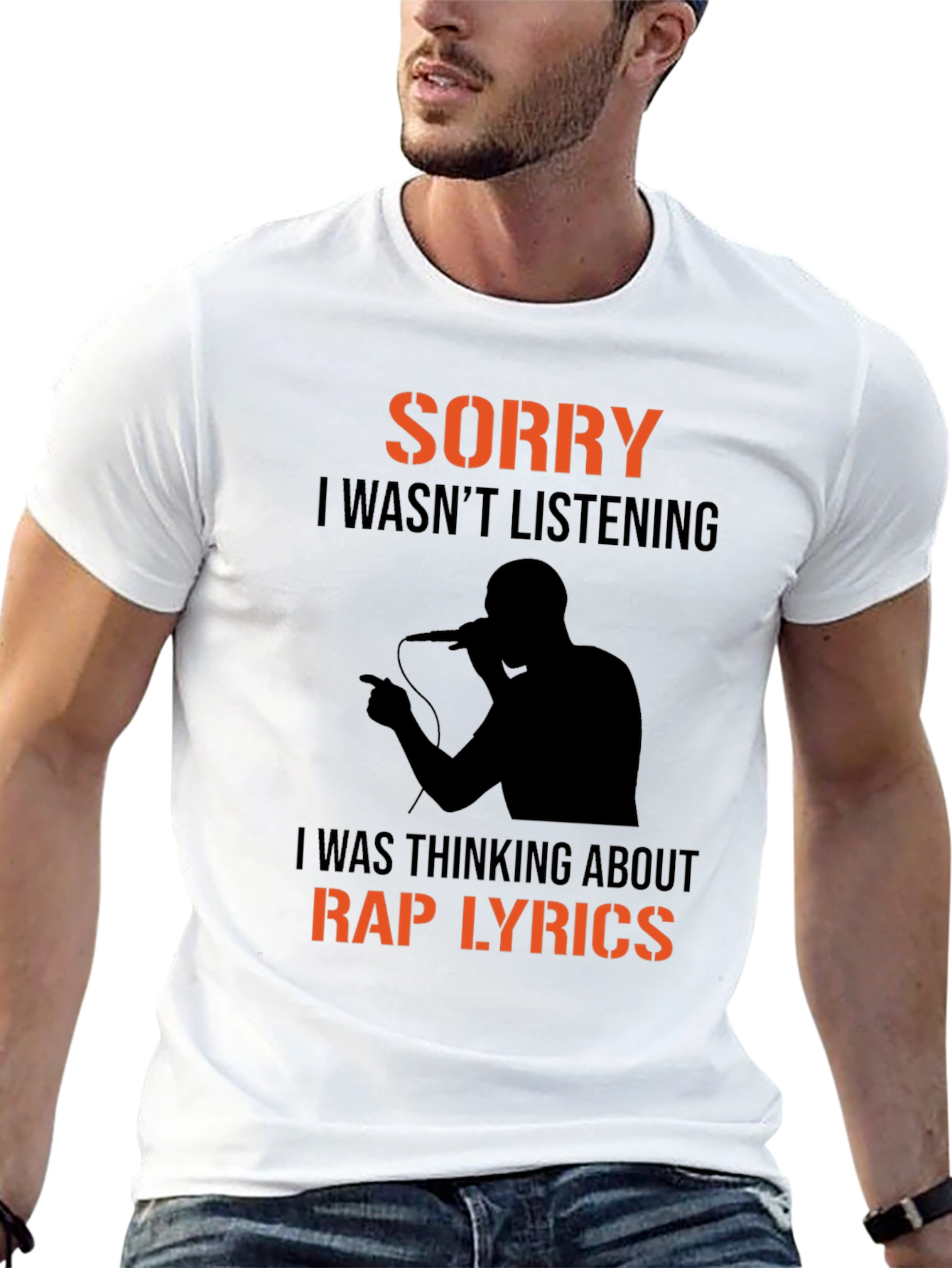 Funny Rap Lyrics T-Shirt