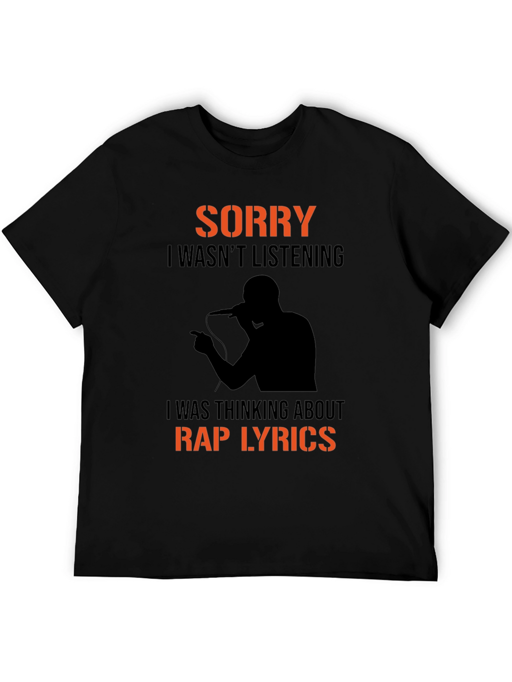 Funny Rap Lyrics T-Shirt