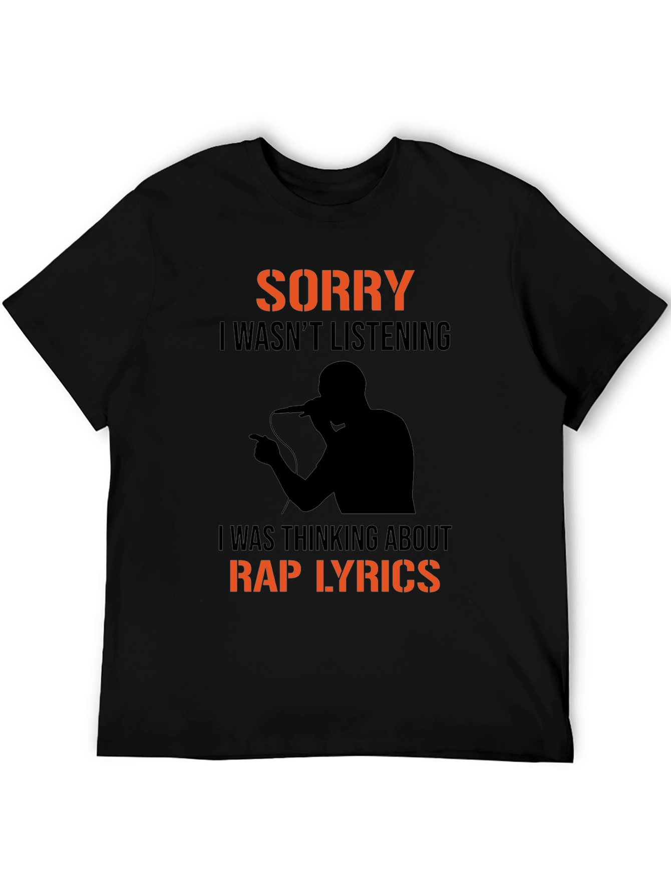 Funny Rap Lyrics T-Shirt