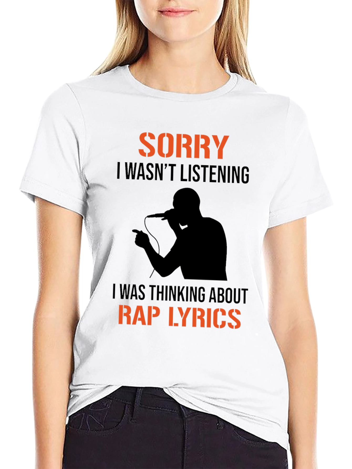 Funny Rap Lyrics T-Shirt